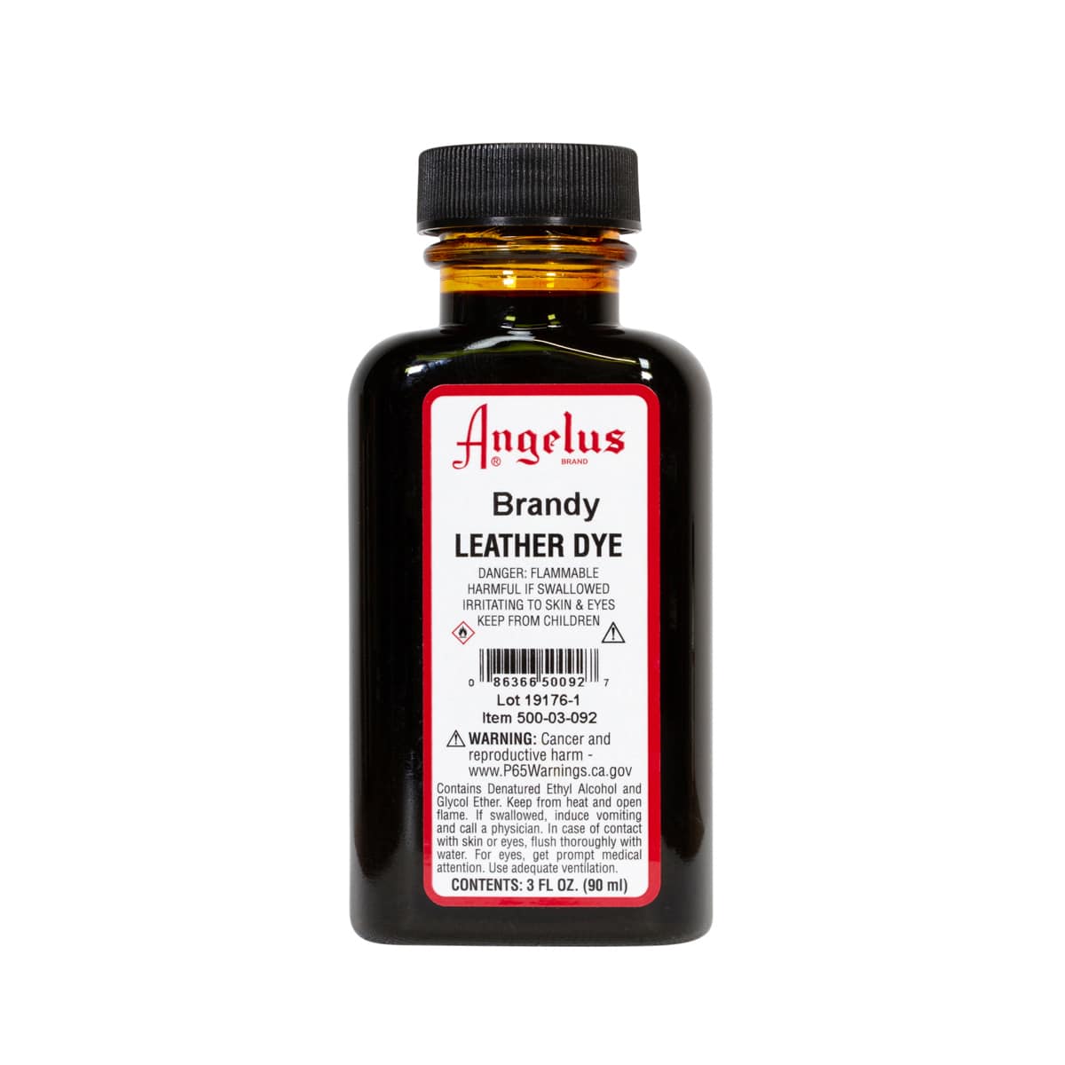 Angelus Leather Dyes Brandy - 3 oz. Dauber Bottle