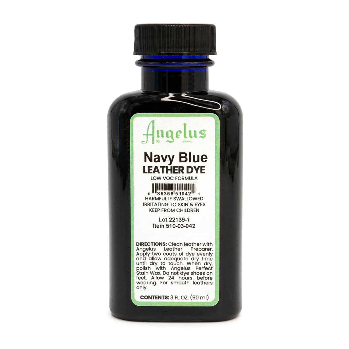Low VOC Leather Dye Navy Blue