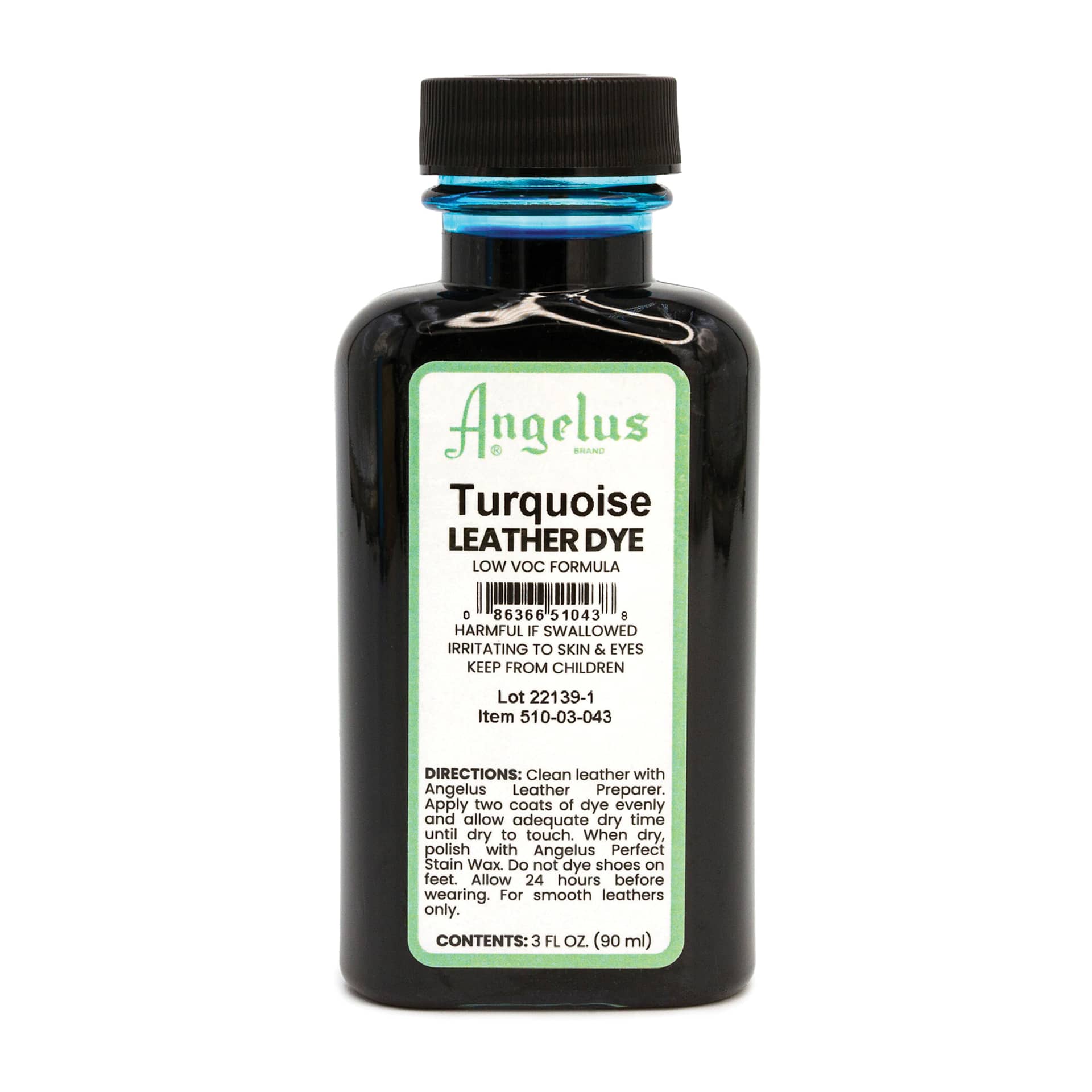 Low VOC Leather Dye Turquoise