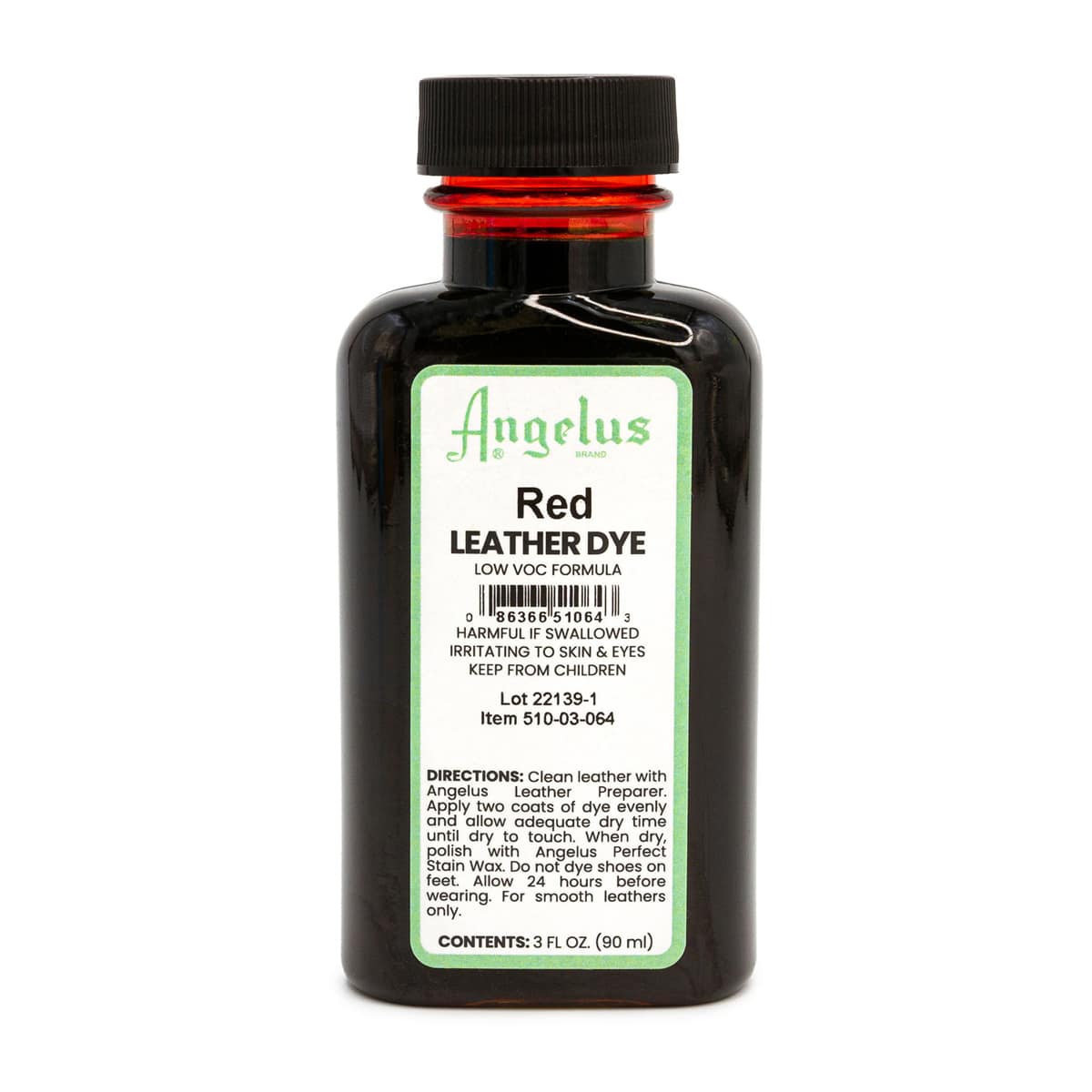 Low VOC Leather Dye Red