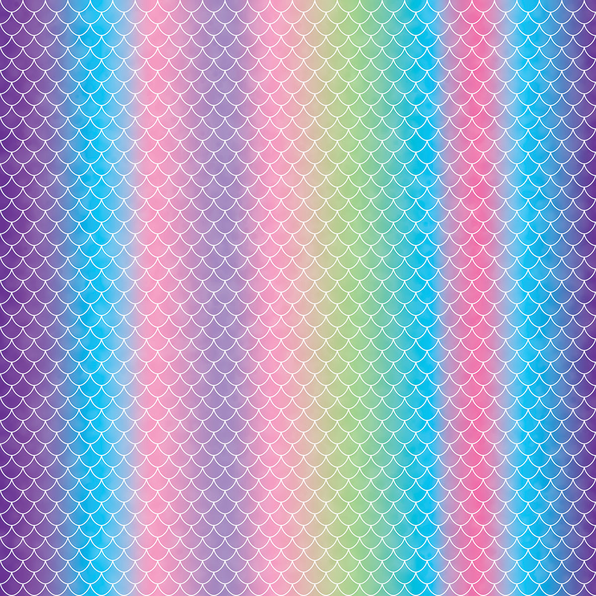 Cricut Infusible Ink Patterned Transfer Sheets - Mermaid Rainbow - vertical bands