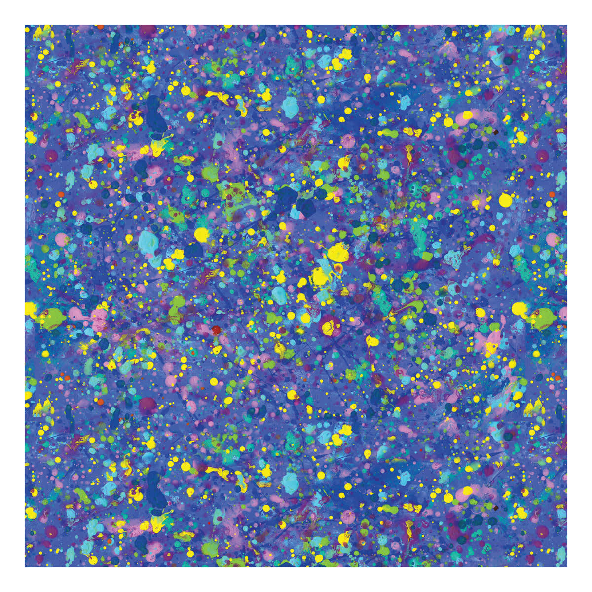 Cricut Infusible Ink Patterned Transfer Sheets - Blue Paint Splash, 4-1/2" x 12" (Sheet)