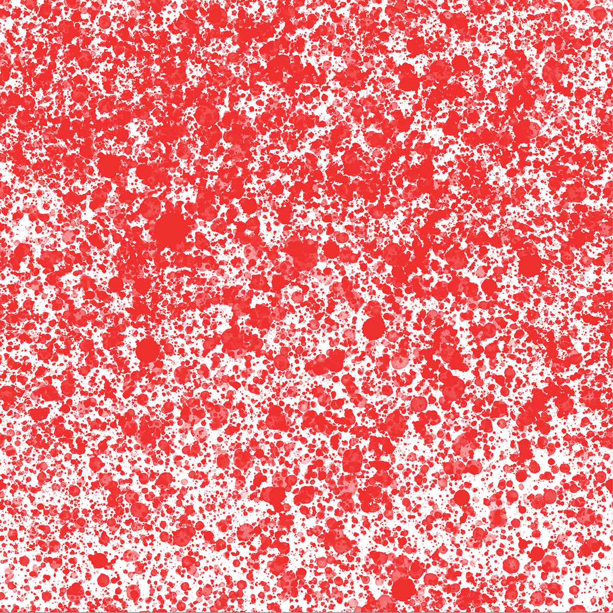 Cricut Infusible Ink Patterned Transfer Sheets - Scatter Dots, 12" x 12", 4 Sheets, Red