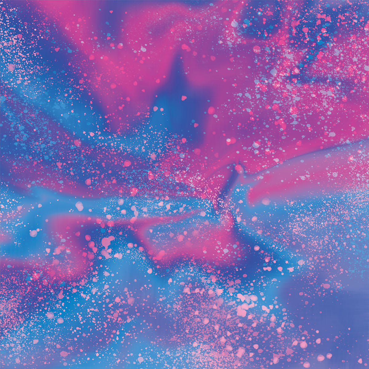 Cricut Infusible Ink Patterned Transfer Sheets - Rainbow Water Splash, 12" x 12", 4 Sheets, Pink and Purple