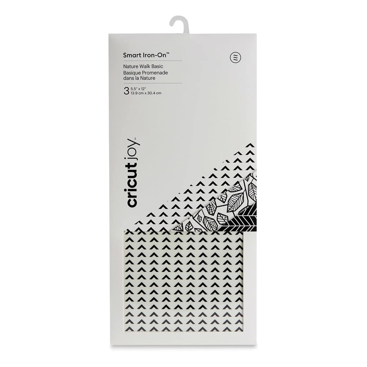 Cricut Joy Smart Iron-On Vinyl - Nature Walk Basic Patterned Sampler, 5-1/2" x 12", 3 Sheets (In packaging)