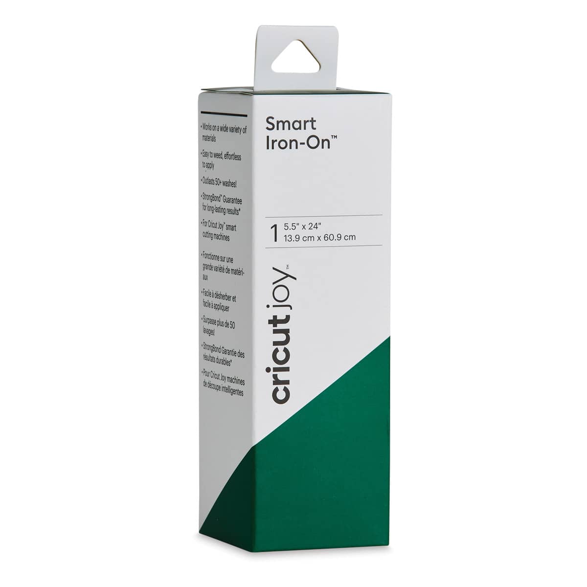 Cricut Joy Smart Iron-On - Kelly Green, 5-1/2" x 24", Roll (In packaging)