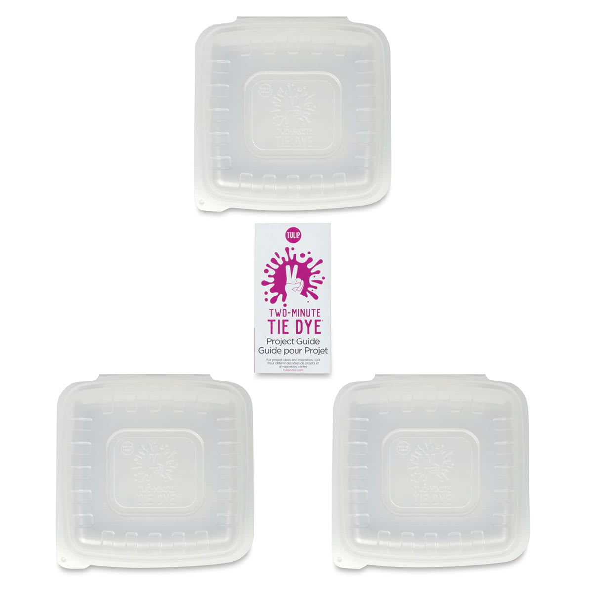 Tulip Two-Minute Tie-Dye Containers - Package of 3
