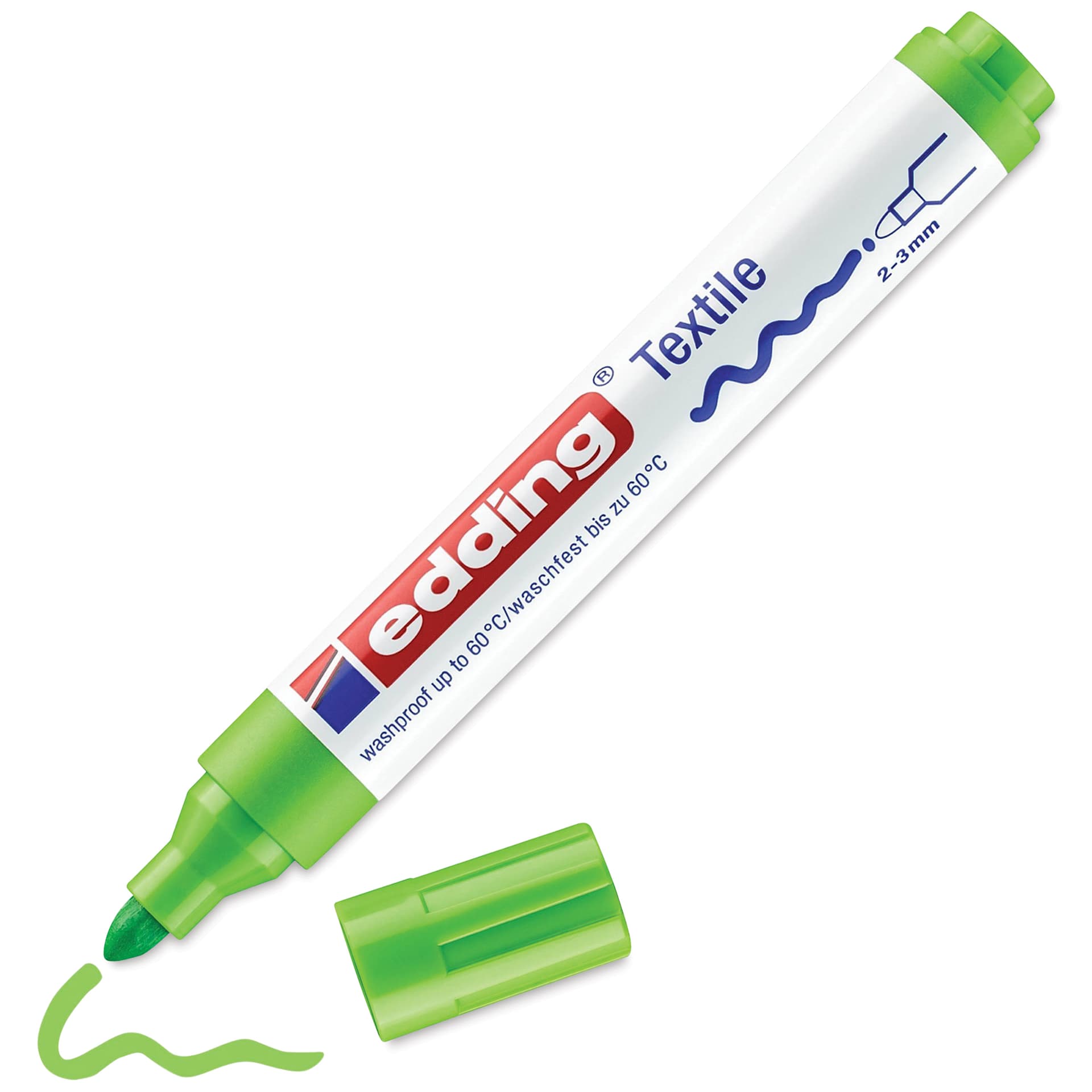 Edding 4500 Textile Pen - Light Green