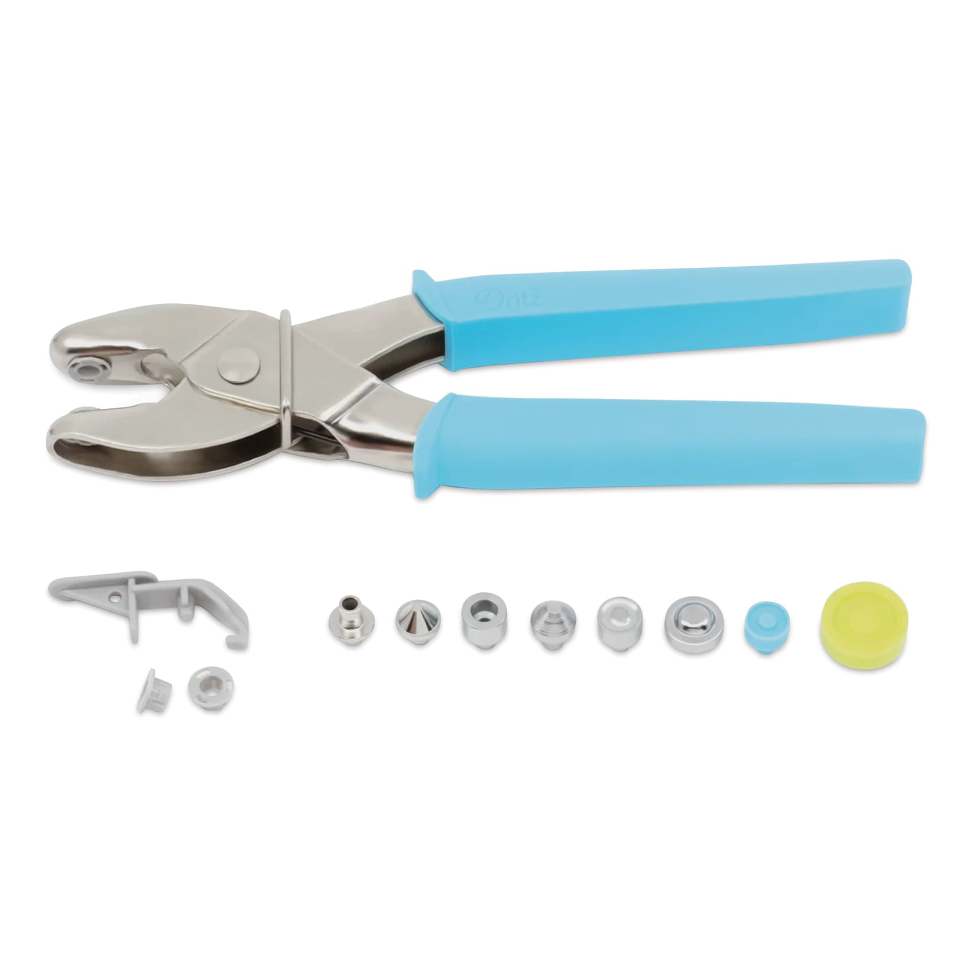 Dritz Eyelet Pliers Set, contents laid out