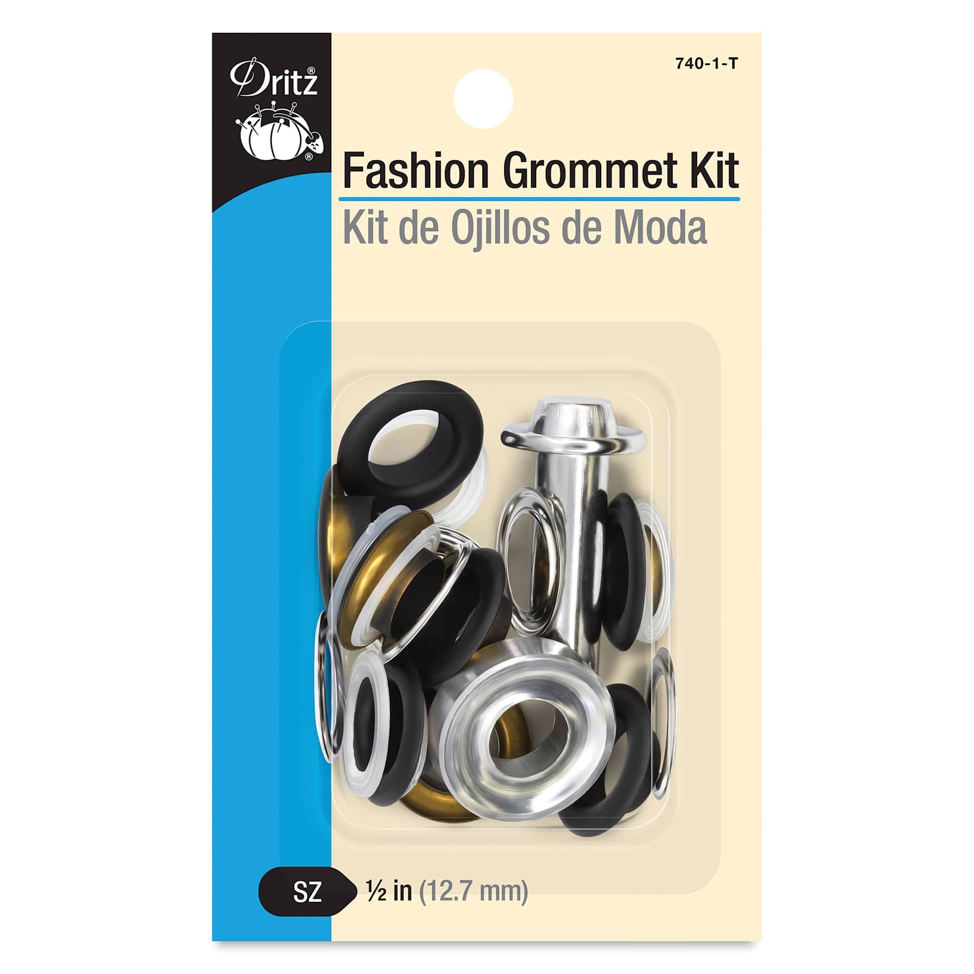 Dritz Fashion Grommet Kit, front of the packaging