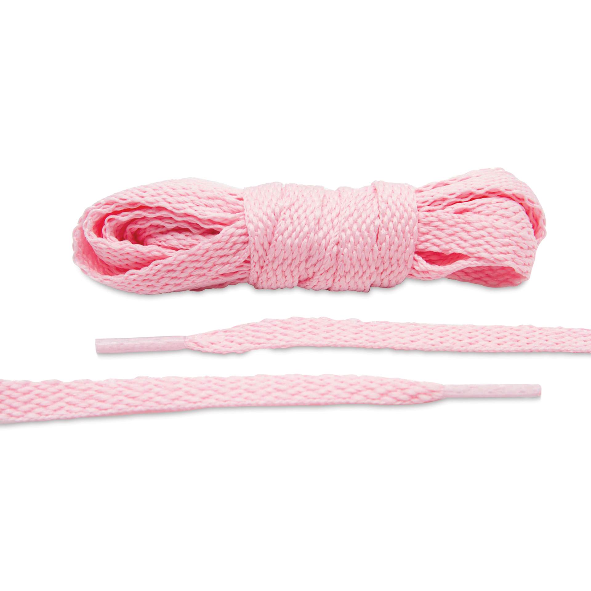 Angelus Lace Lab Flat Colored Shoe Laces - Pink
