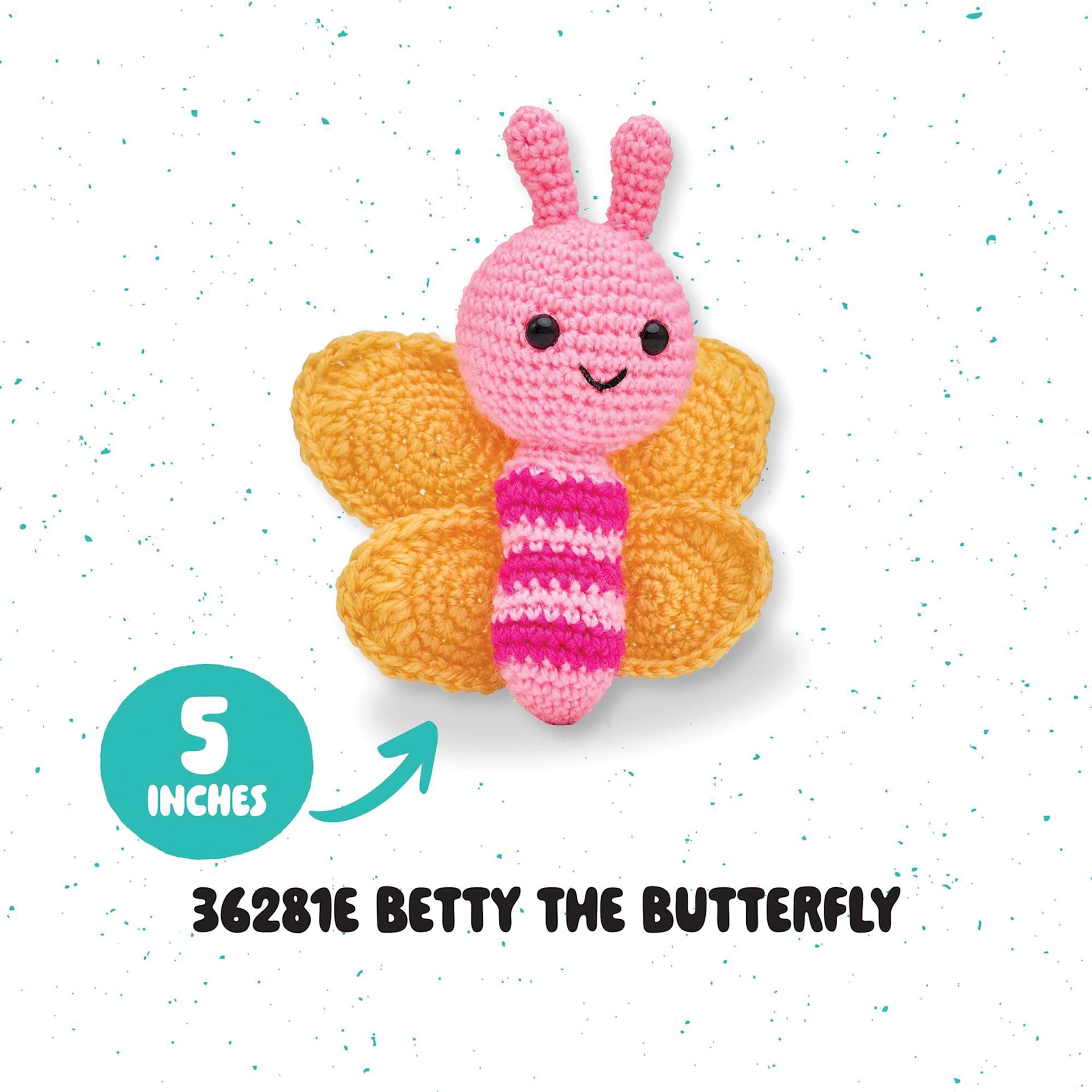 5 Inches. 36281E Betty the Butterlfy.