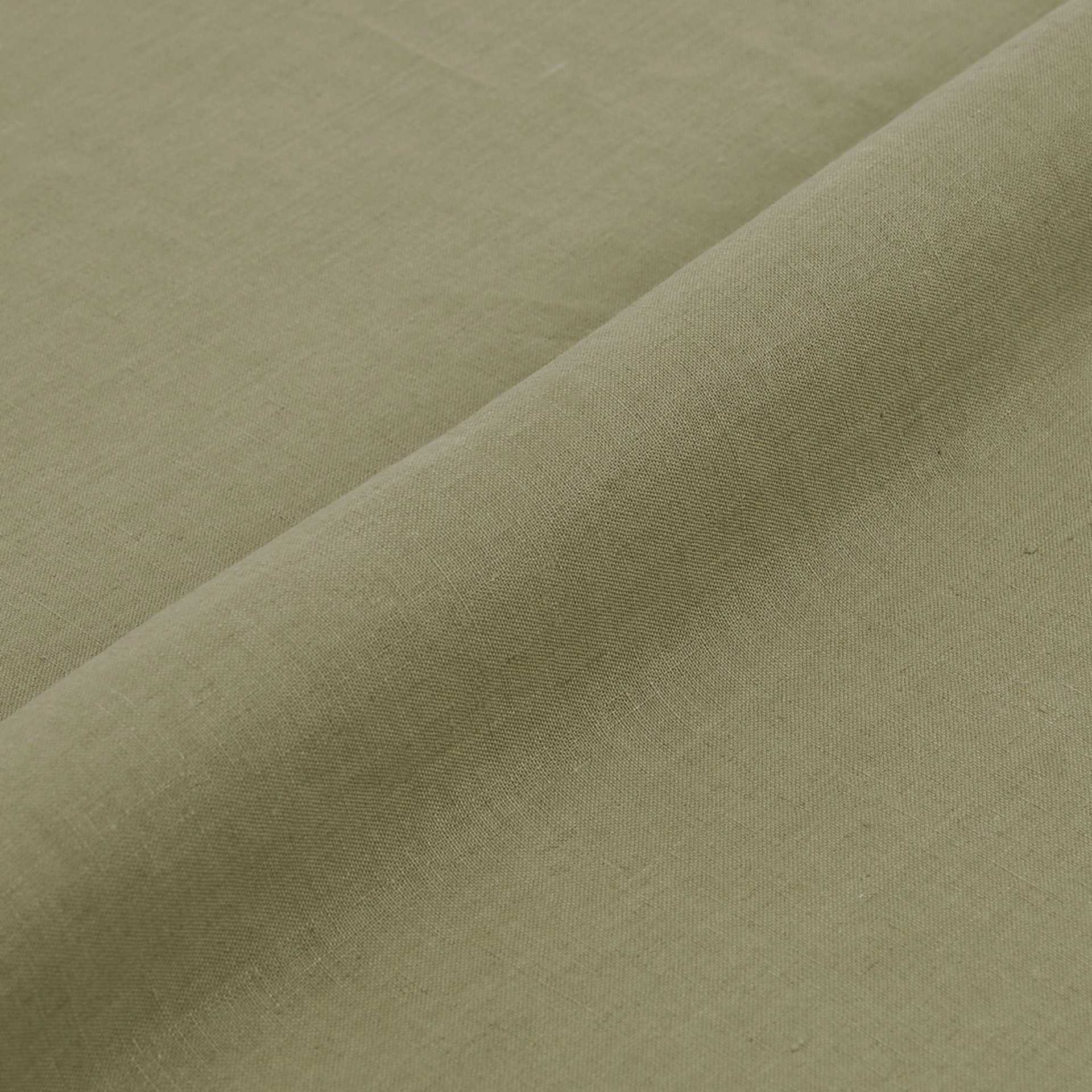 DMC Eco Vita Hemp Embroidery and Punch Needle Fabric - Khaki, 15" x 18" - close-up