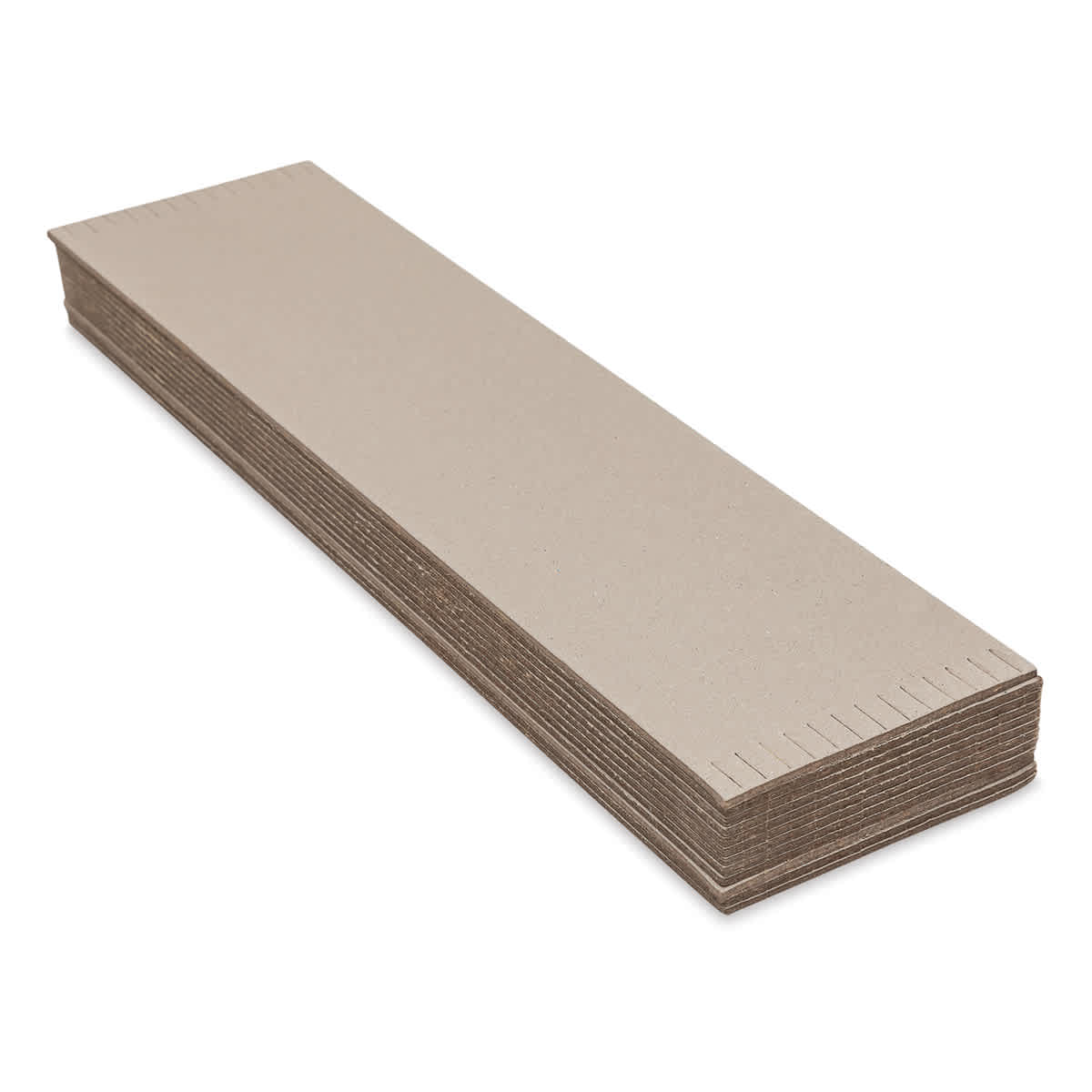 Cardboard Looms - Pkg of 12, 3.25" x 13" - side view, angled