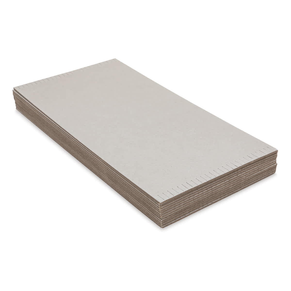 Cardboard Looms - Pkg of 12, 6.5" x 13" - side view, angled