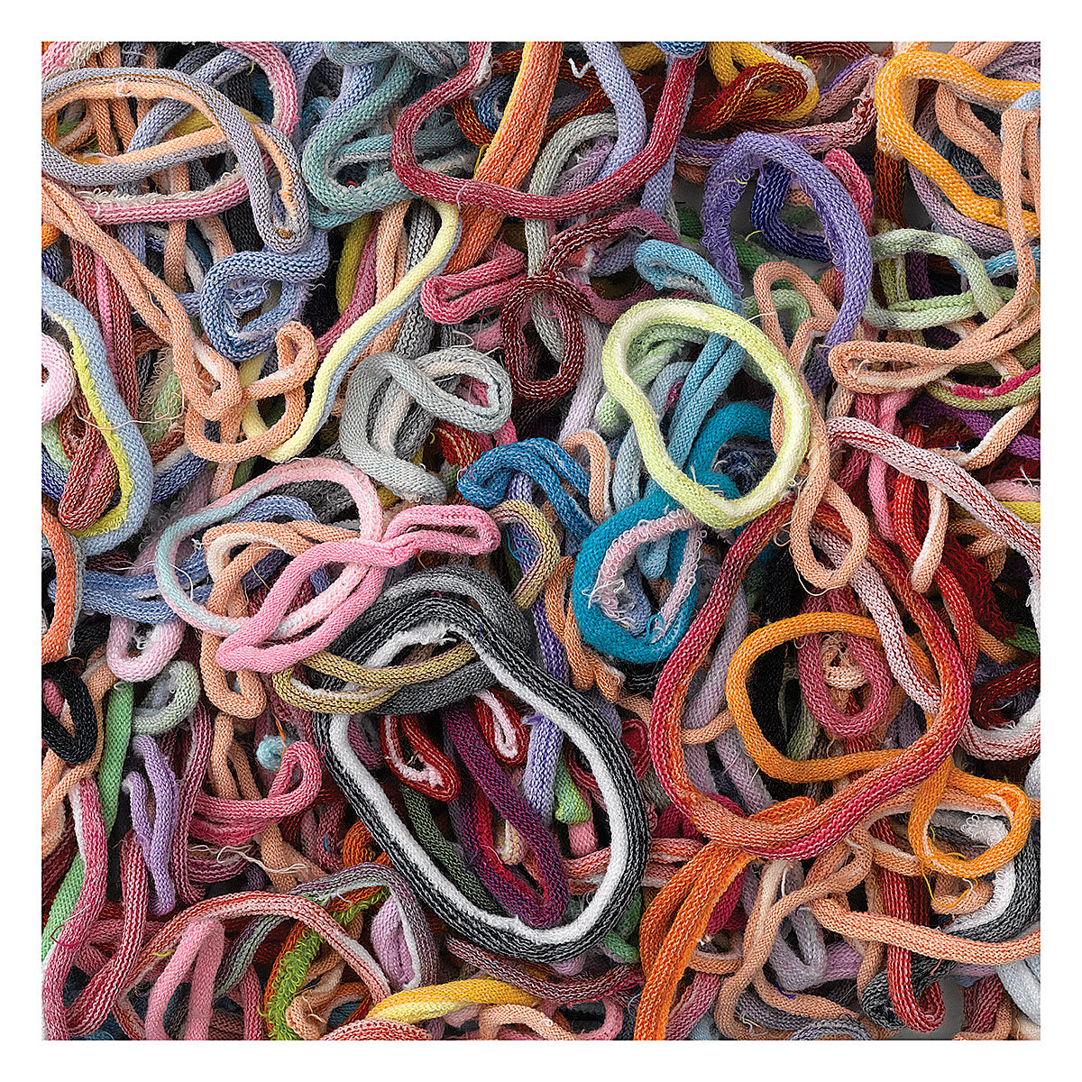 Wool Novelty Weaving Loops - Polyester, Assorted Colors, 16 oz