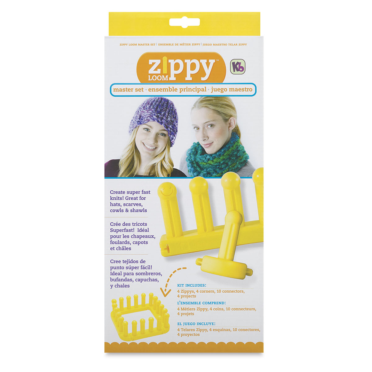 KB Zippy Loom - Front of package of Master Set