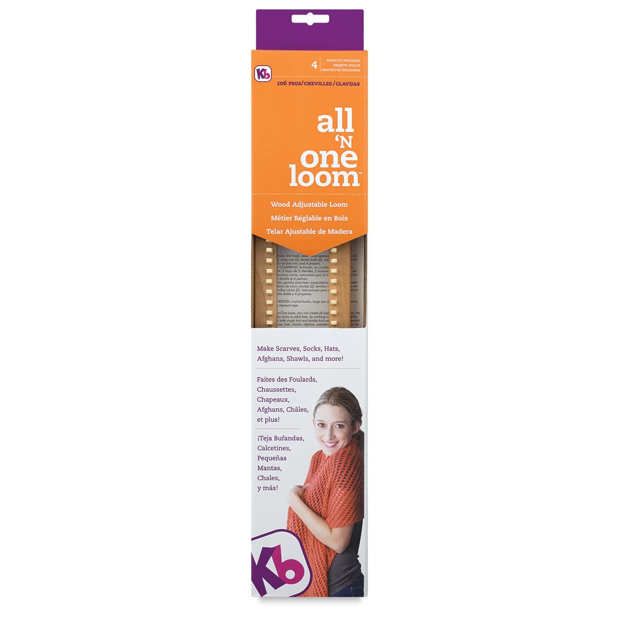 KB All 'N One Loom - Front of package 
