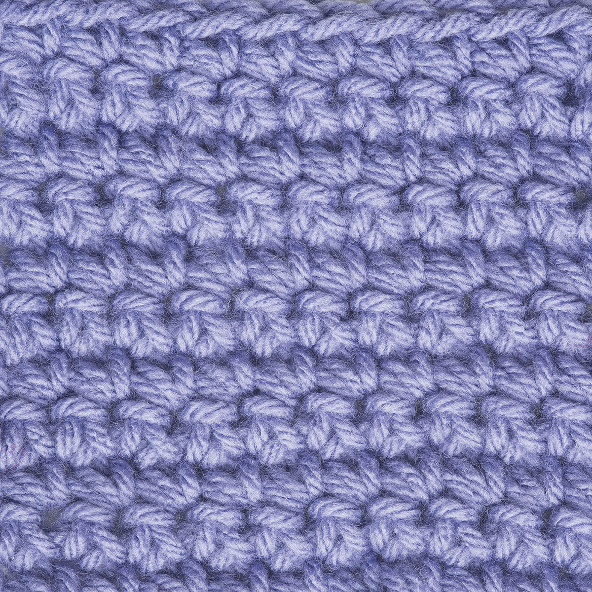 Caron One Pound Acrylic Yarn - 1 lb, 4-Ply, Lavender Blue, Crocheted