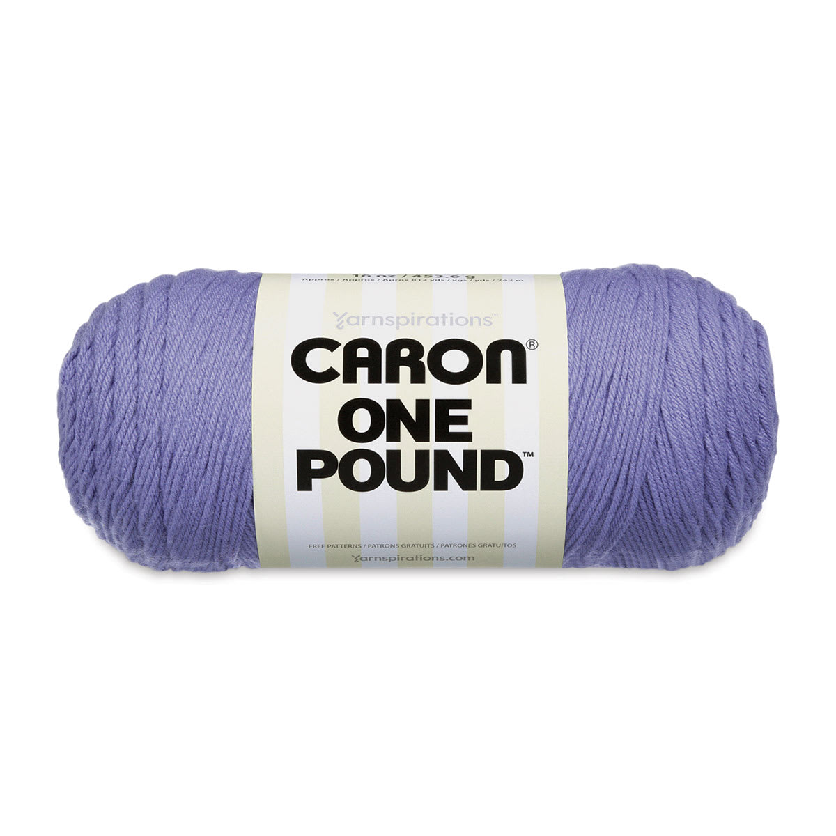 Caron One Pound Acrylic Yarn - 1 lb, 4-Ply, Lavender Blue