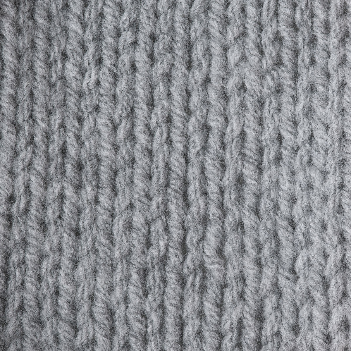 Caron One Pound Acrylic Yarn - 1 lb, 4-Ply, Soft Grey Mix, Knitted