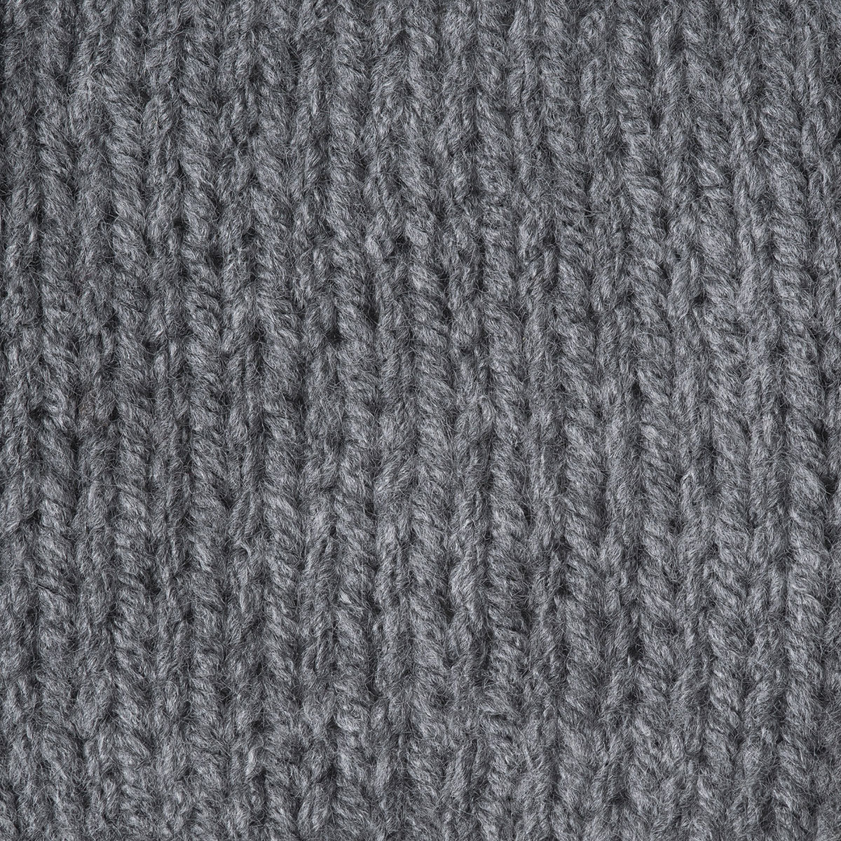 Caron One Pound Acrylic Yarn - 1 lb, 4-Ply, Medium Grey Mix, Knitted