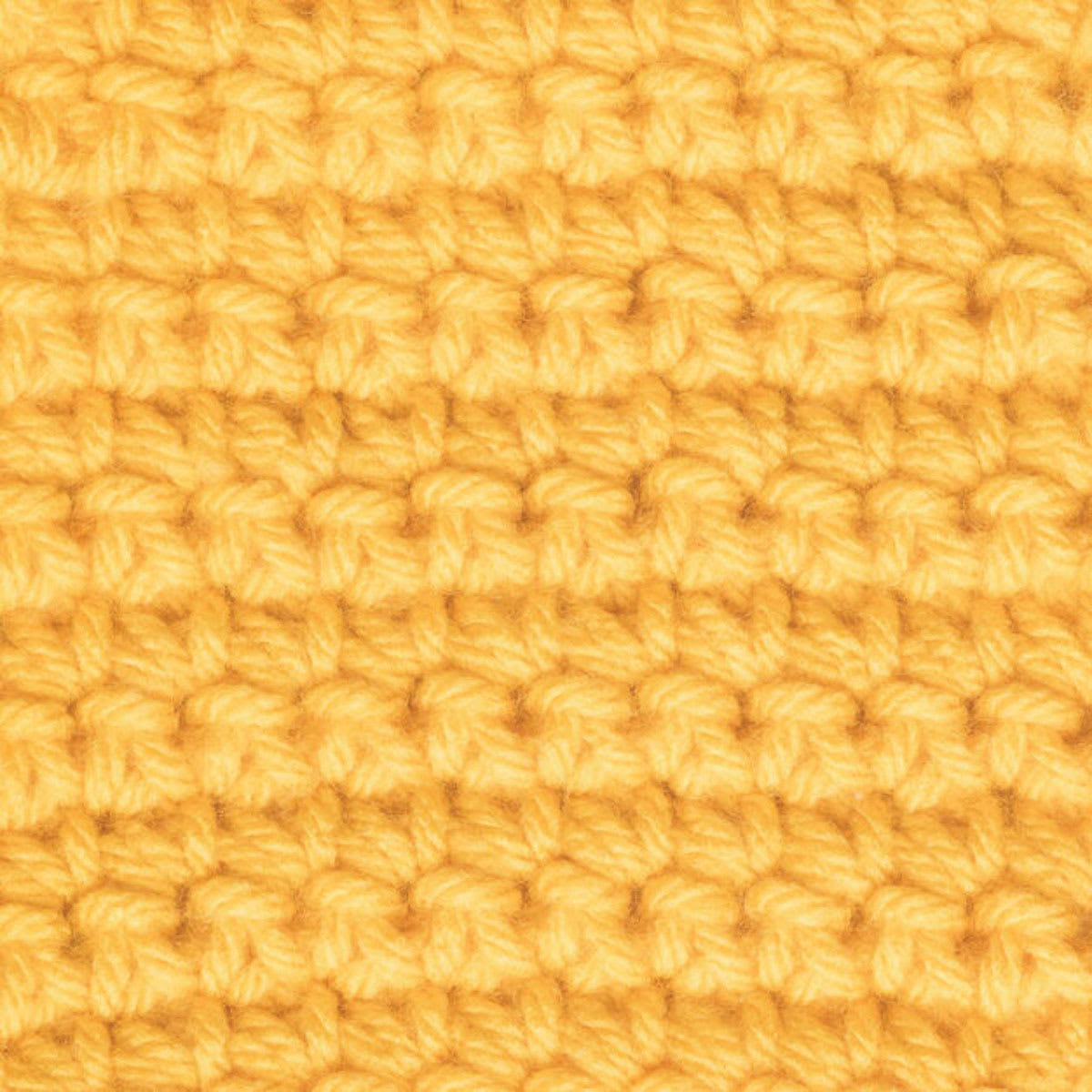 Caron One Pound Acrylic Yarn - 1 lb, 4-Ply, Sunflower, Crocheted