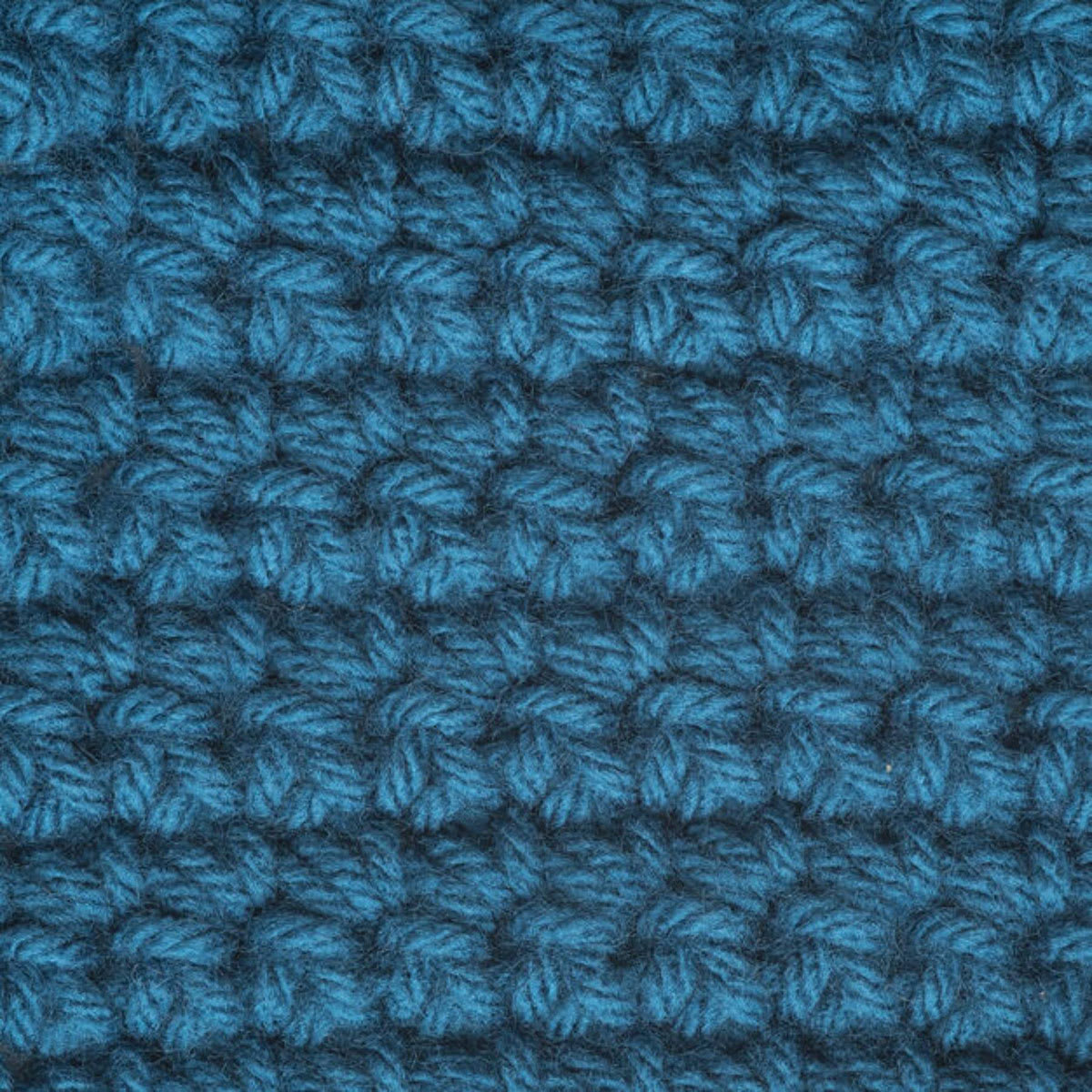 Caron One Pound Acrylic Yarn - 1 lb, 4-Ply, Ocean Blue, Crocheted