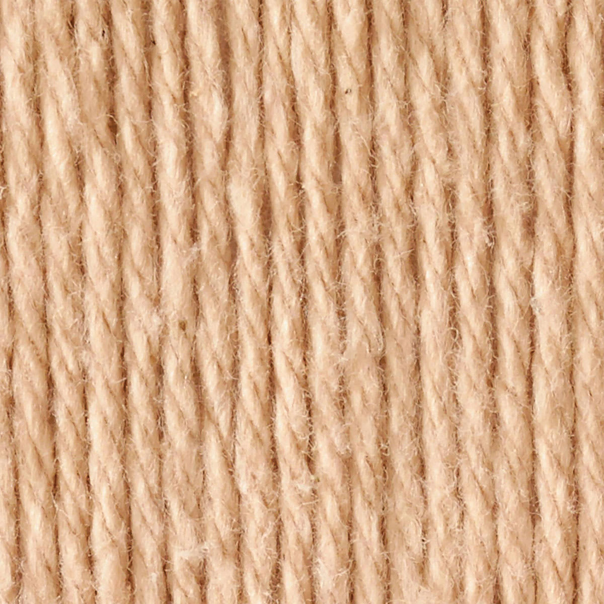 Lily Sugar N' Cream Yarn - 2.5 oz, 4-Ply, Jute (Close-up of yarn)