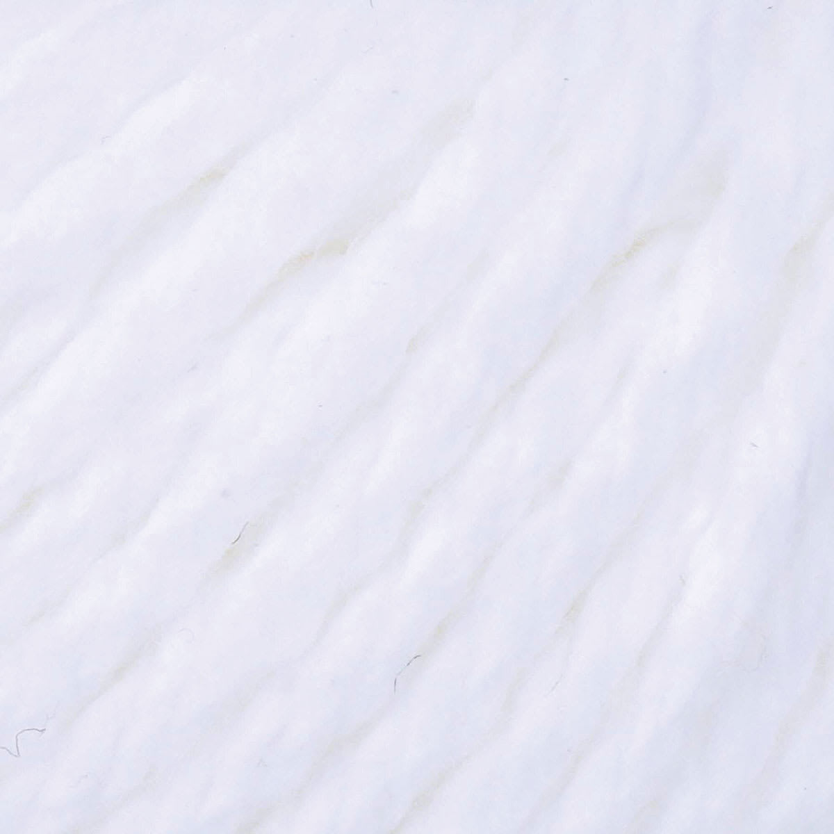 Lily Sugar N' Cream Yarn - 2.5 oz, 4-Ply, White (Close-up of yarn)