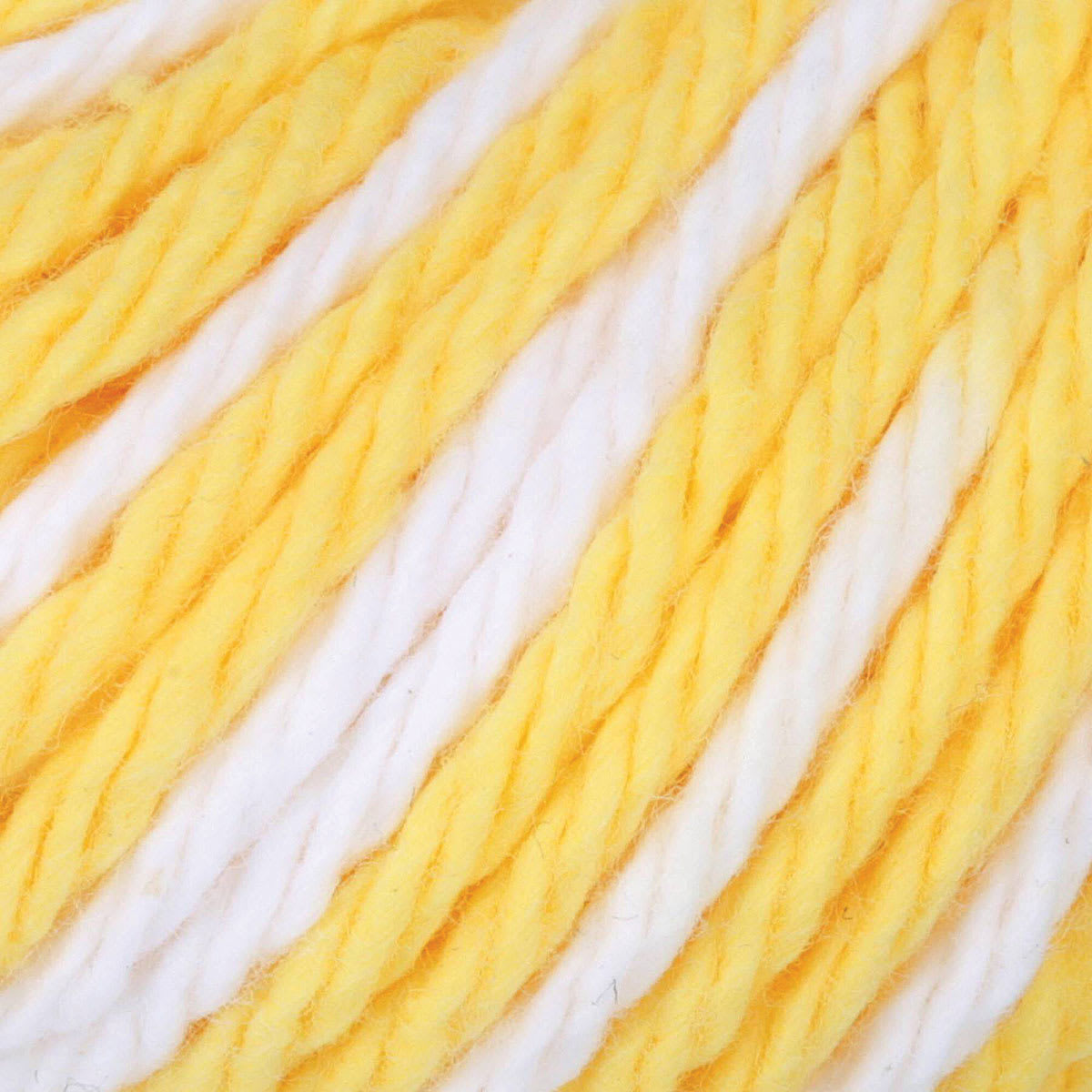 Lily Sugar N' Cream Yarn - 2 oz, 4-Ply, Daisy Ombre (Close-up of yarn)