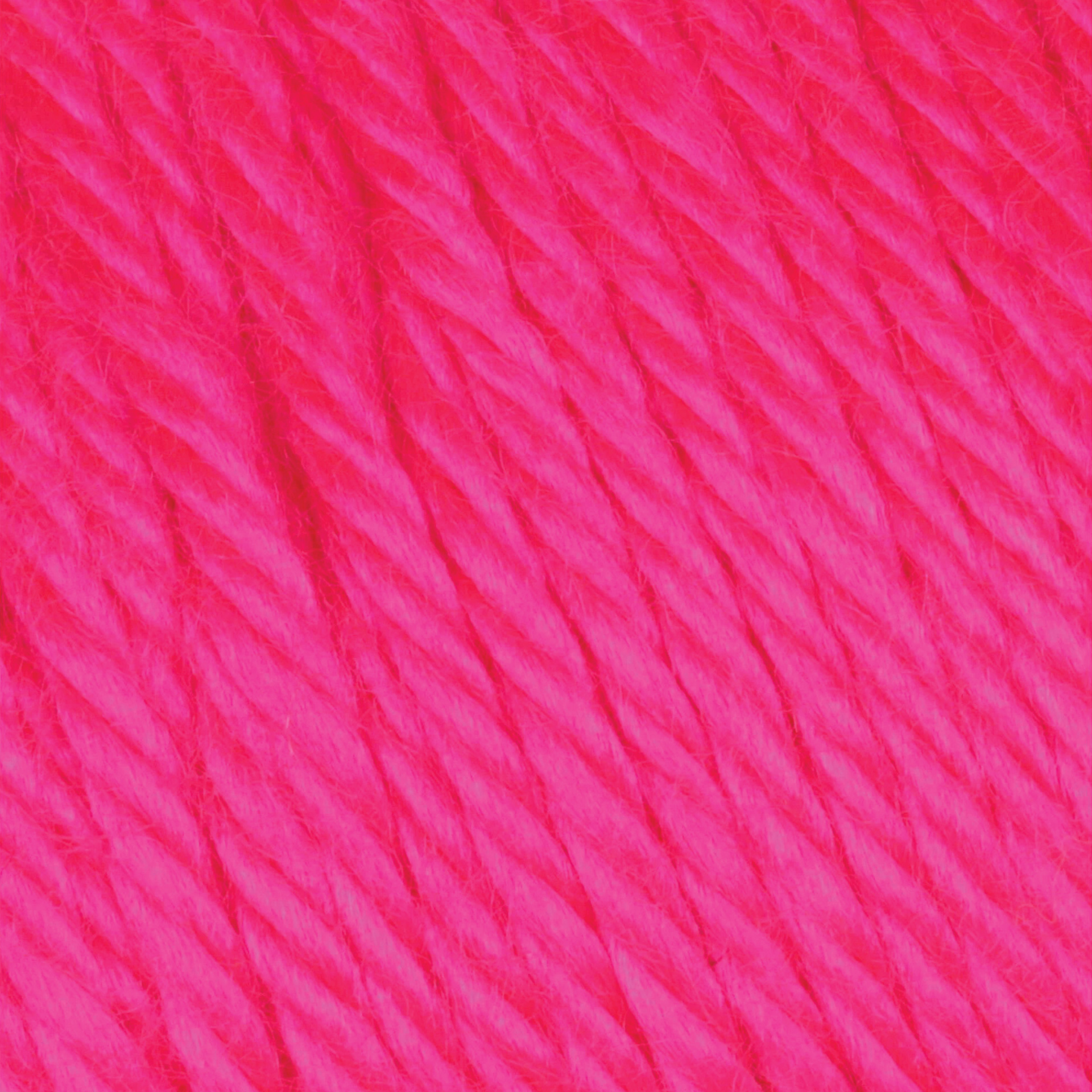 Caron Simply Soft Yarn - Neon Pink close up to show texture