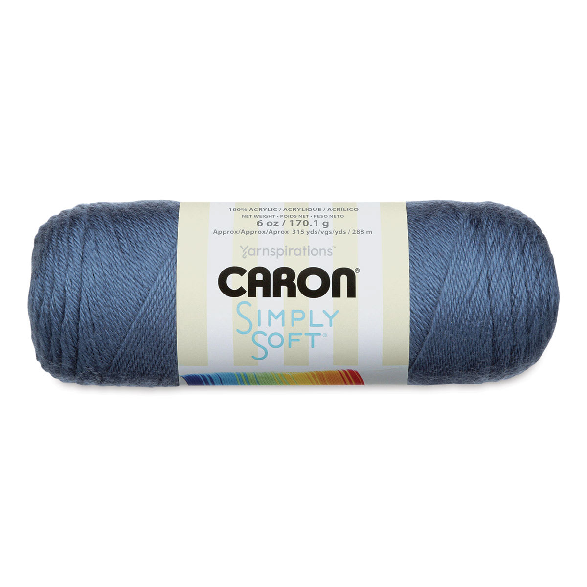 Caron Simply Soft Yarn - Country Blue