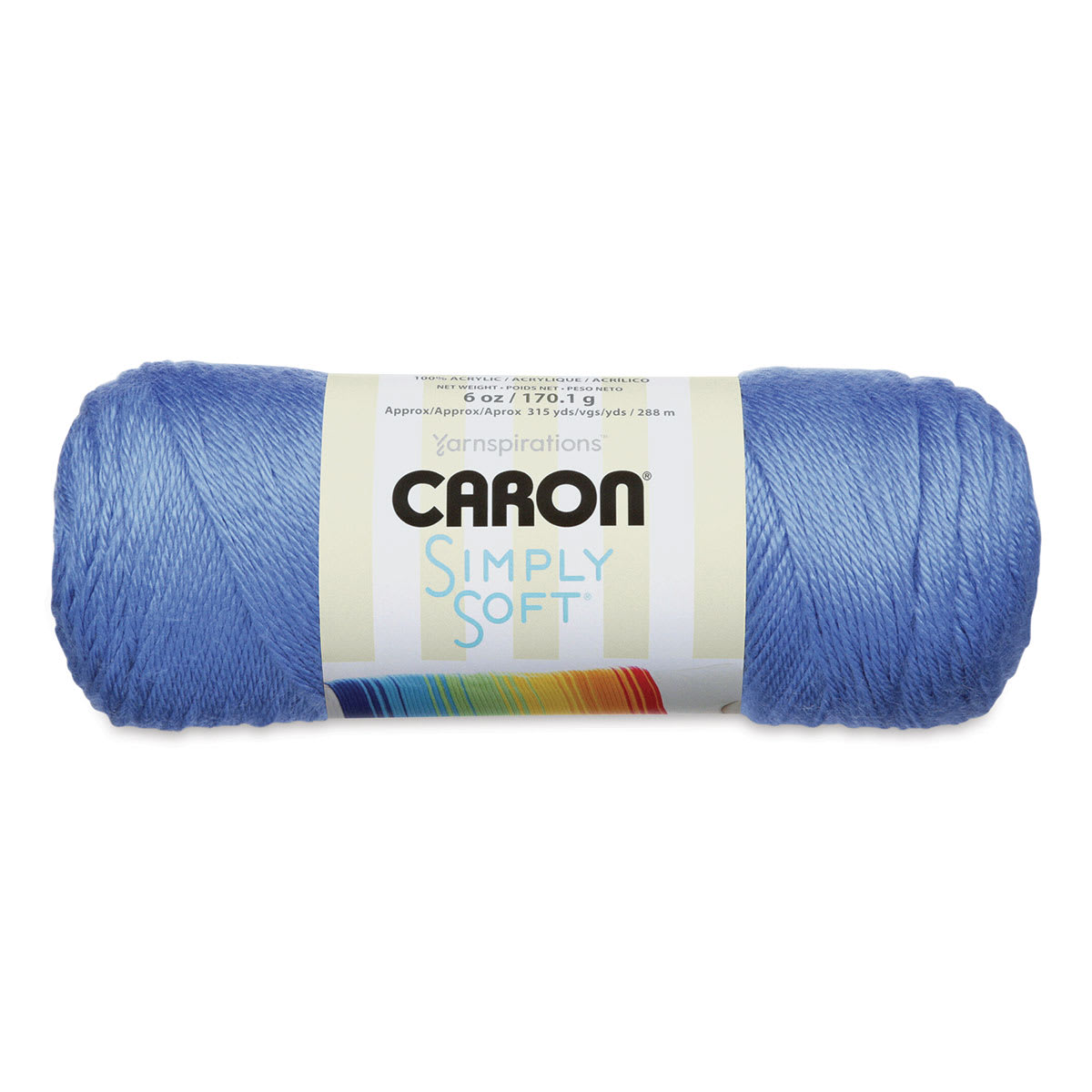 Caron Simply Soft Yarn - Berry Blue