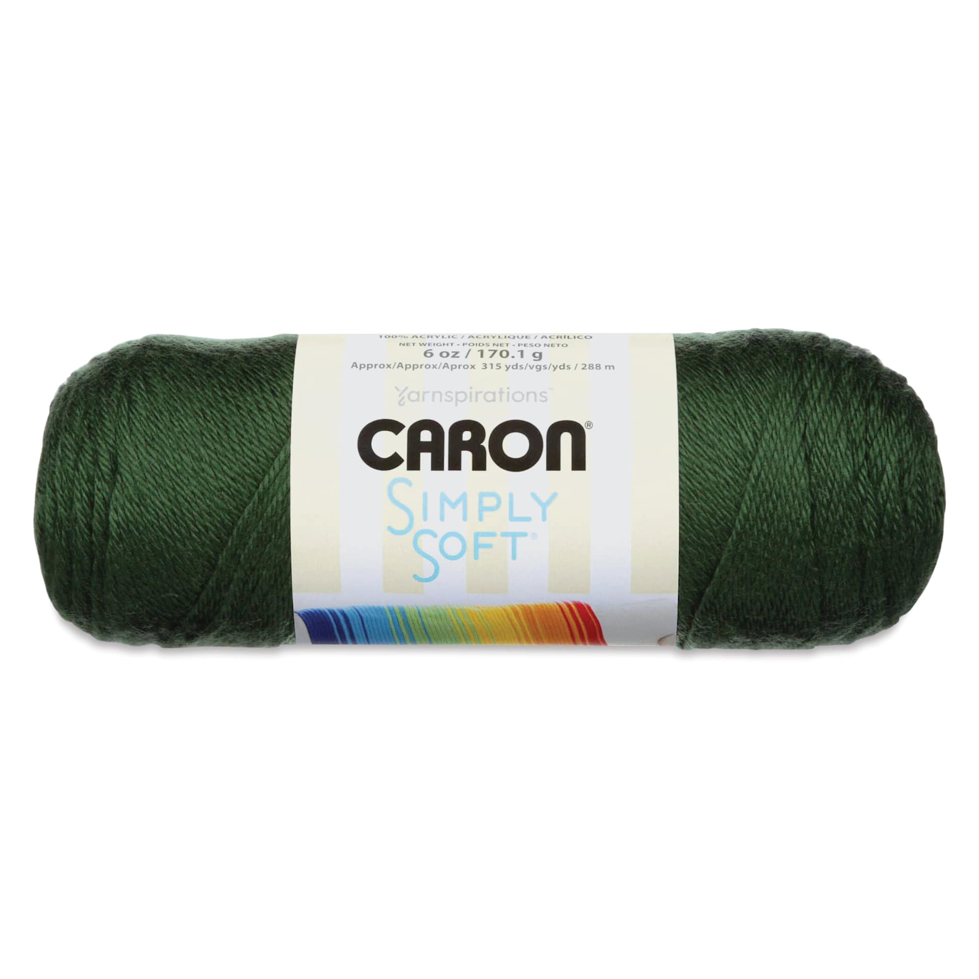 Caron Simply Soft Yarn - Dark Sage