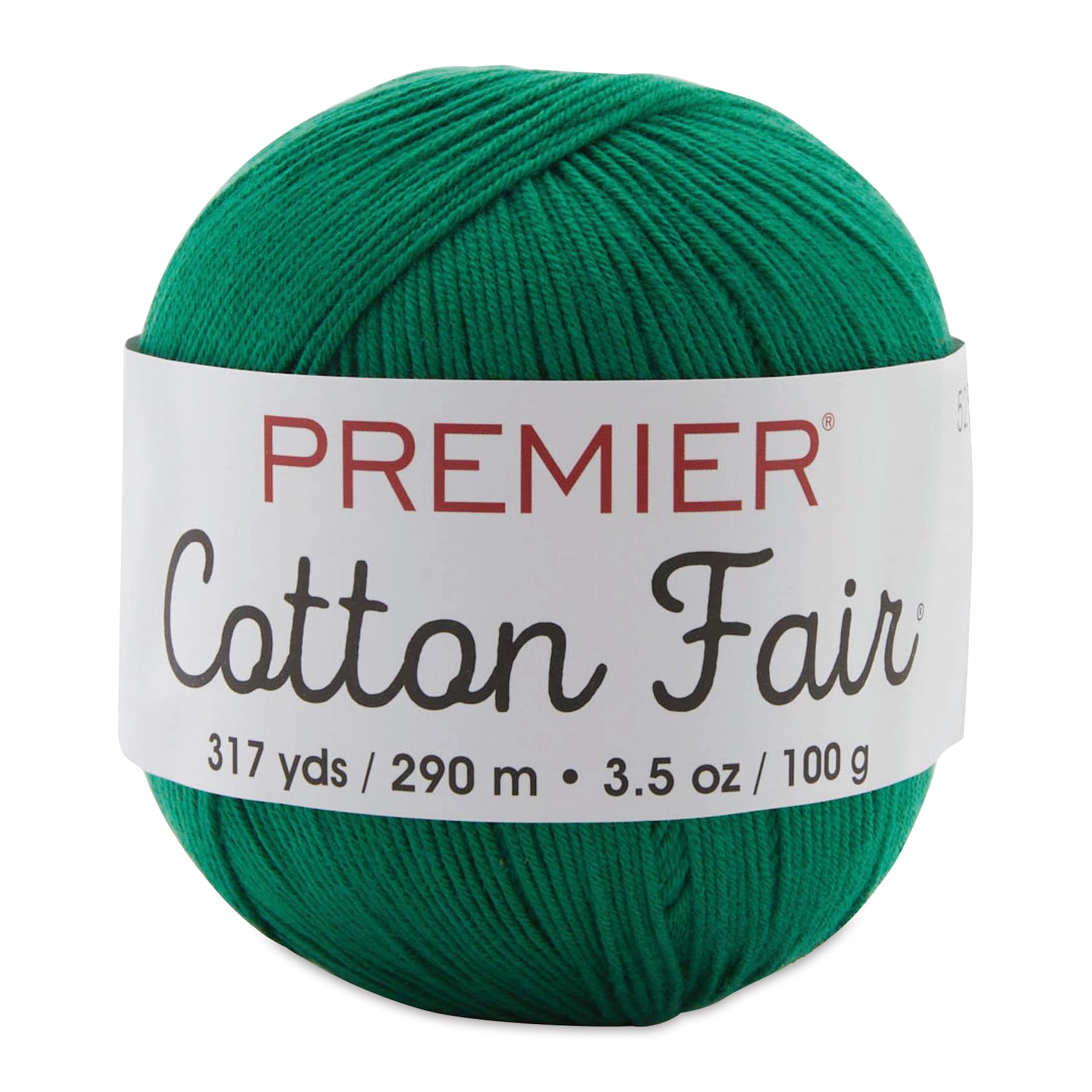 Premier Yarn Cotton Fair Yarn - Kelly Green