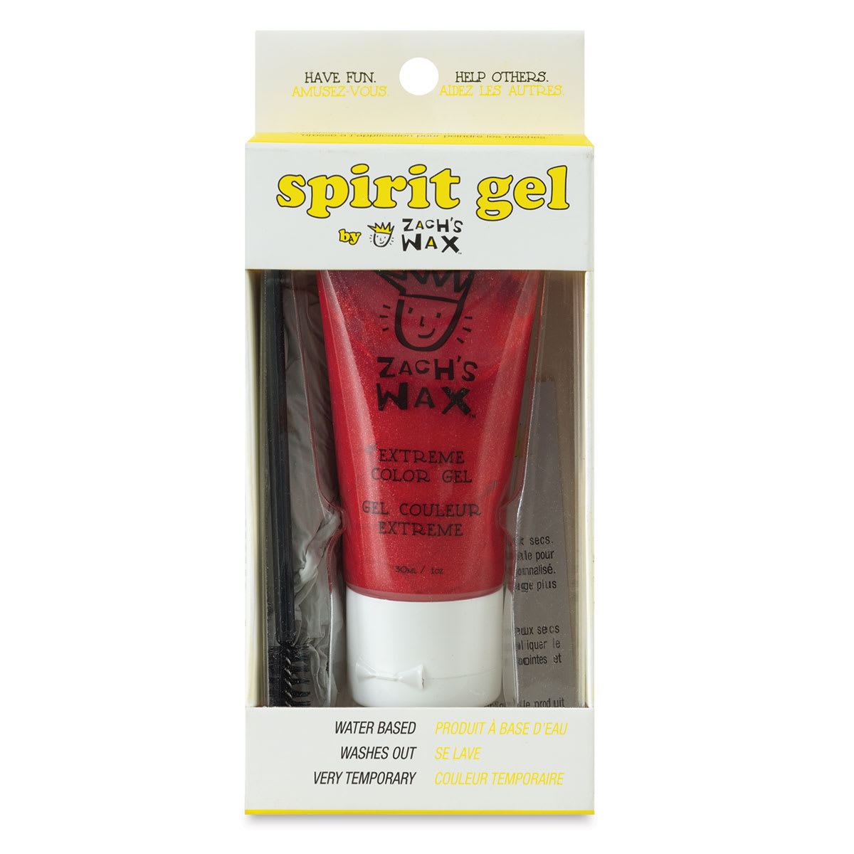 Zach's Wax Temporary Color Hair Gel