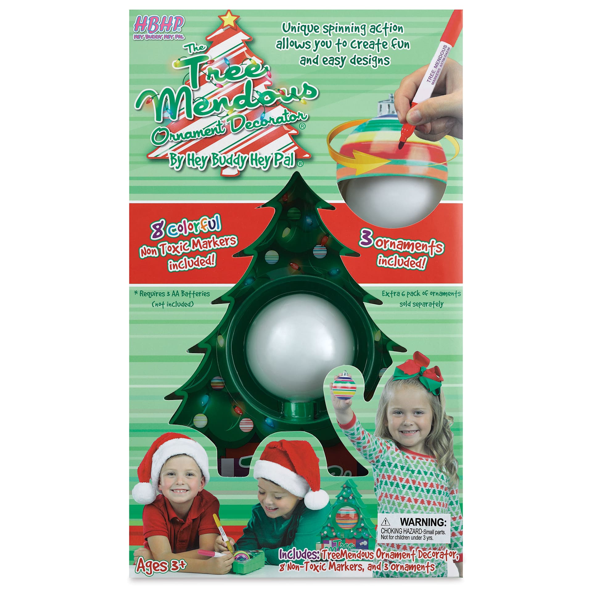 TreeMendous Ornament Decorator Kit, front of the packaging