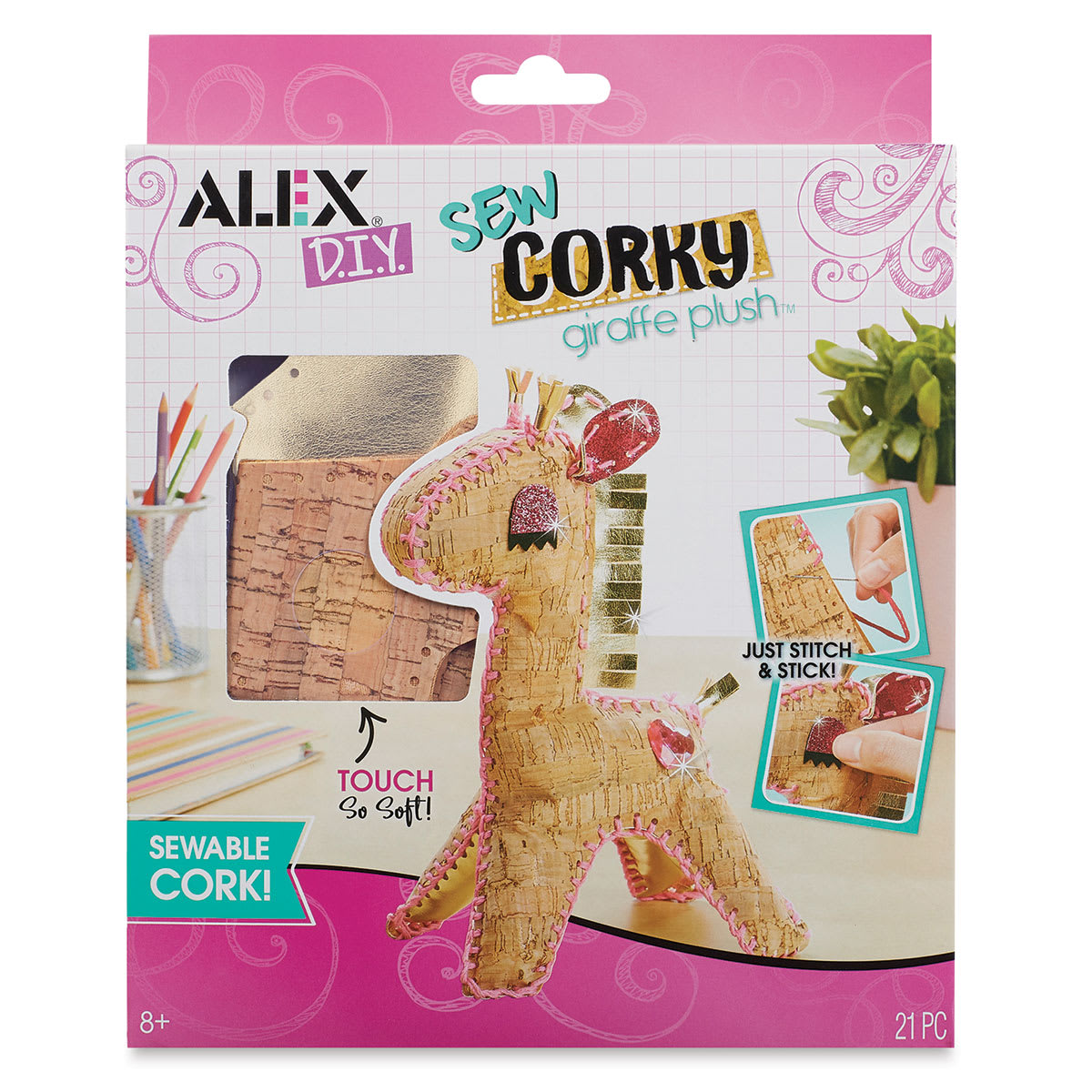 Alex DIY Sew Corky Plush Animals