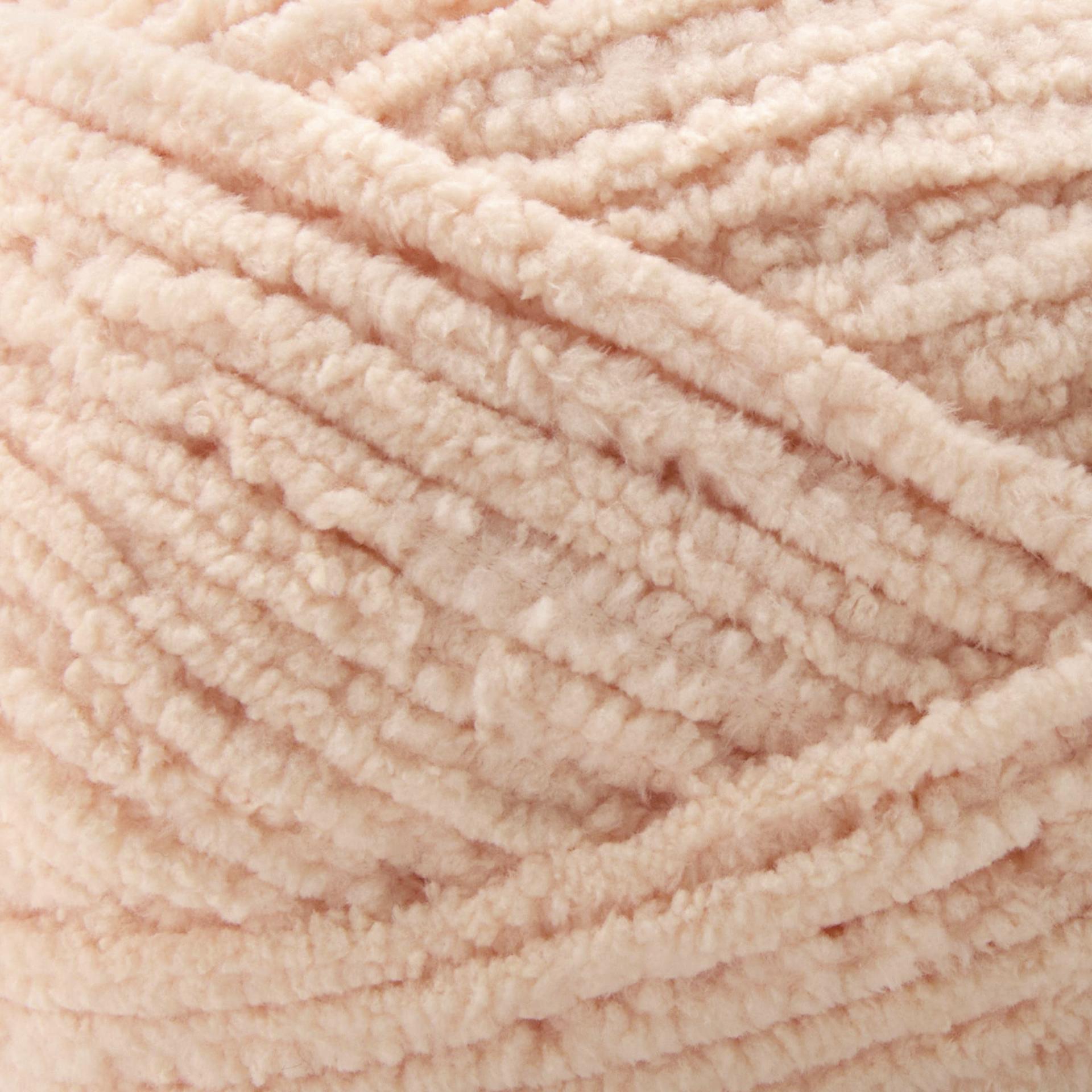 Premier Yarn Basix Chenille Brights Yarn - Shell - close-up