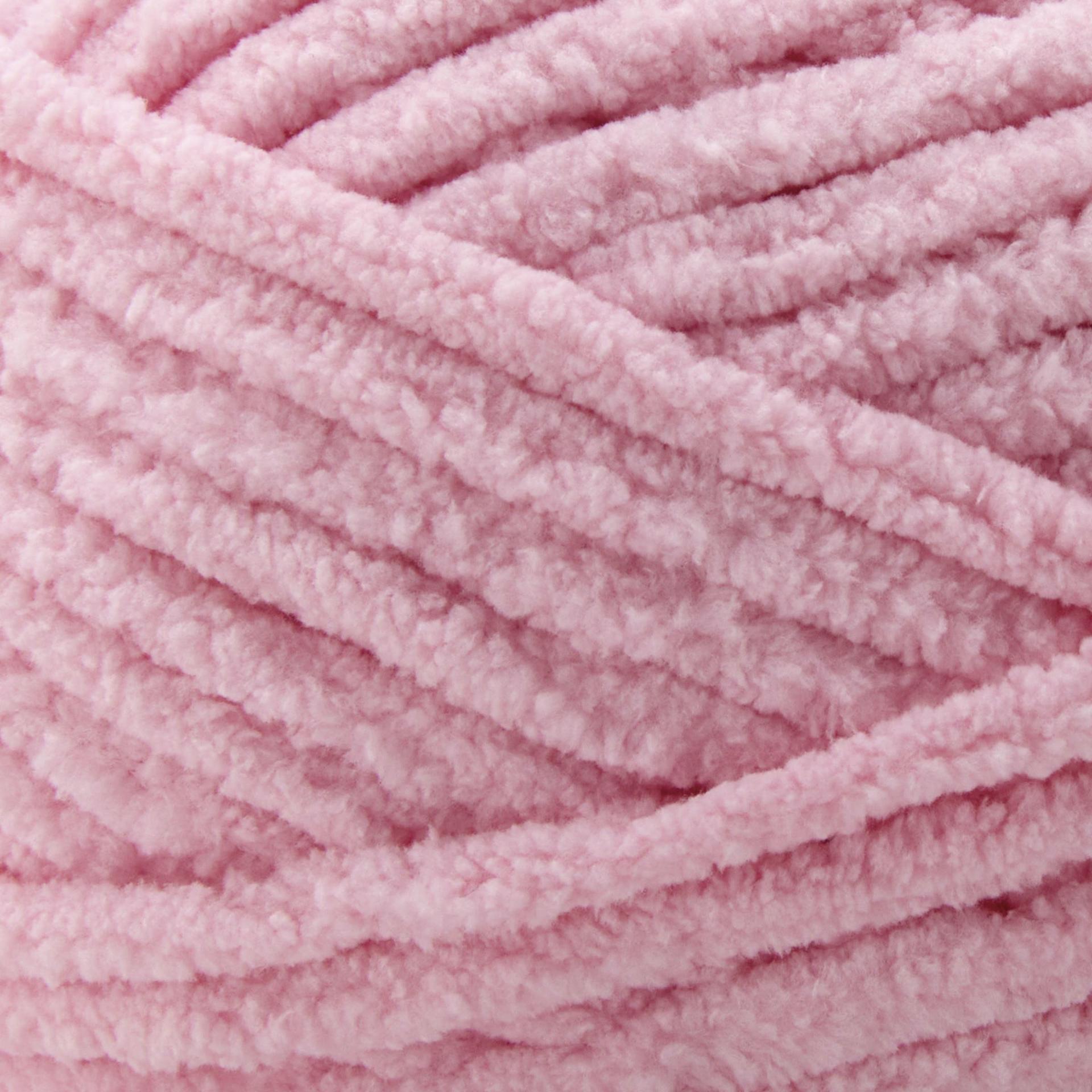 Premier Yarn Basix Chenille Brights Yarn - Cotton Candy - close-up