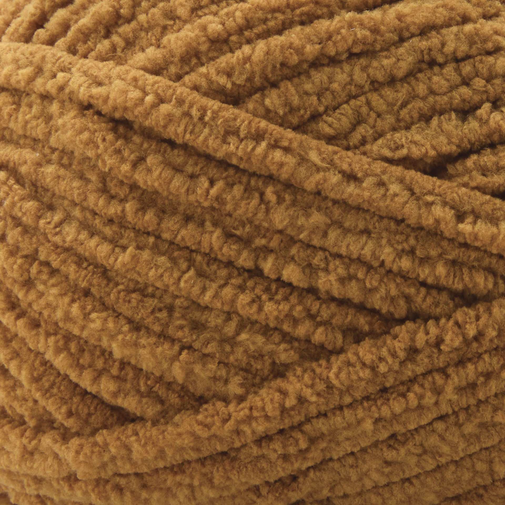 Premier Yarn Basix Chenille Brights Yarn - Curry - close-up