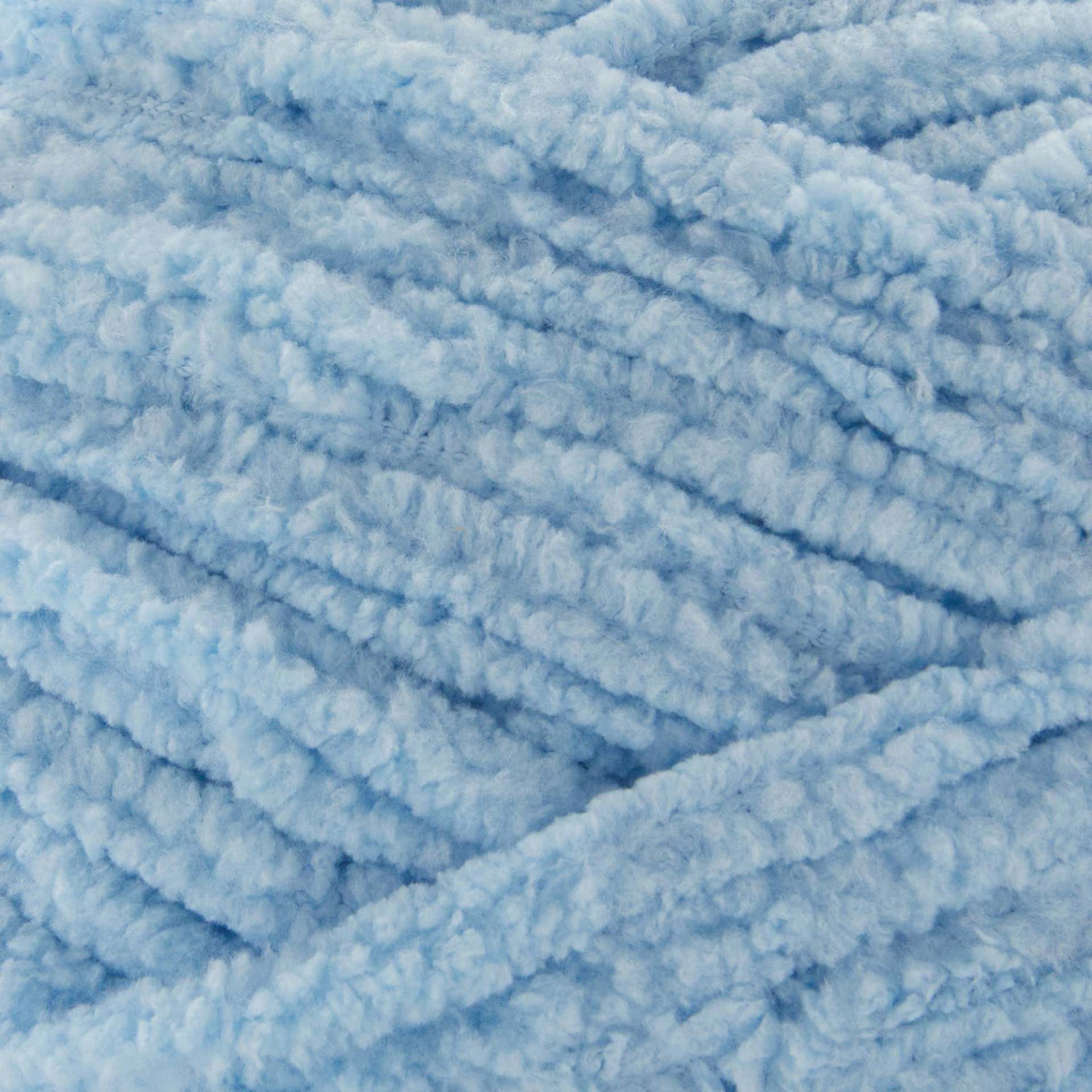 Premier Yarn Basix Chenille Brights Yarn - Light Blue close-up