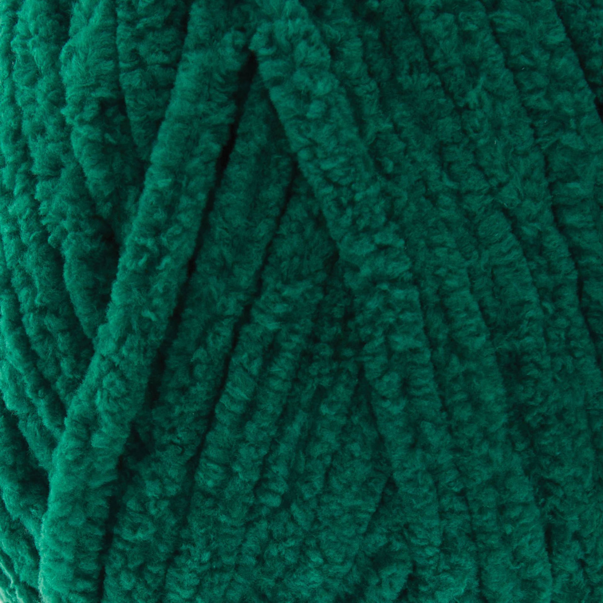 Premier Yarn Basix Chenille Brights Yarn - Emerald close-up