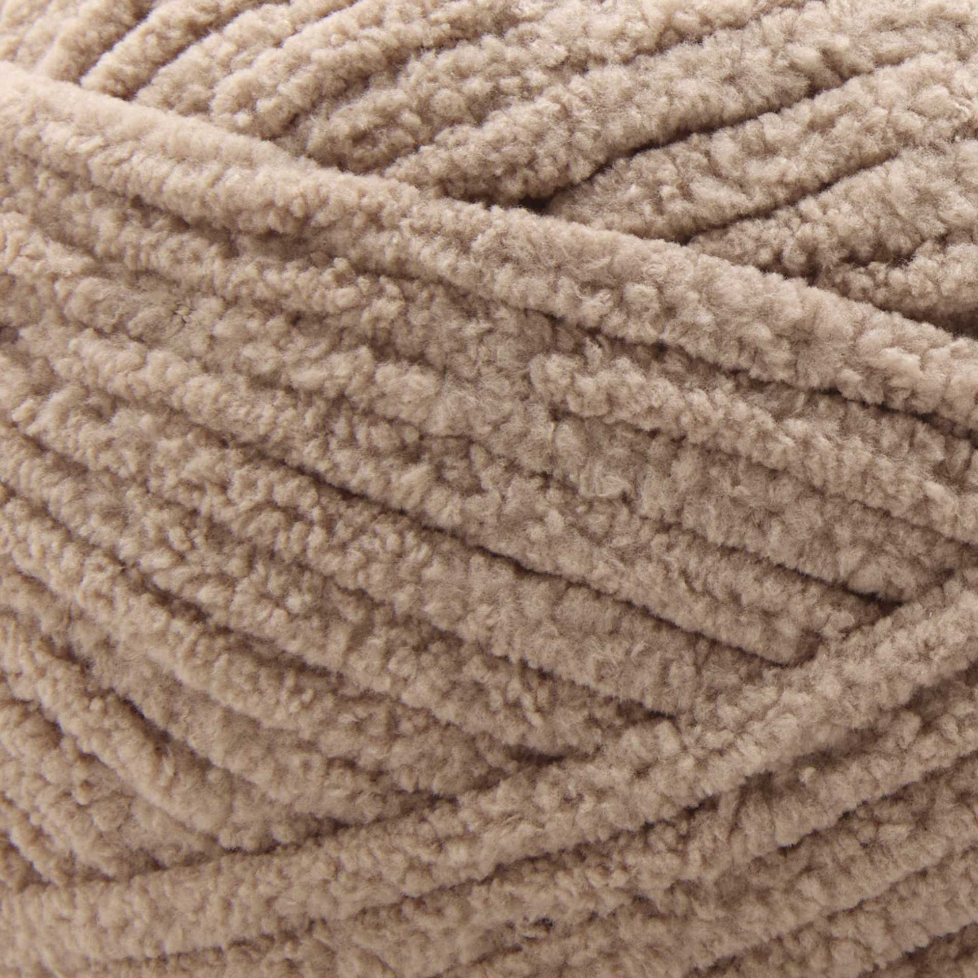 Premier Yarn Basix Chenille Brights Yarn - Steel Cut Oats - close-up