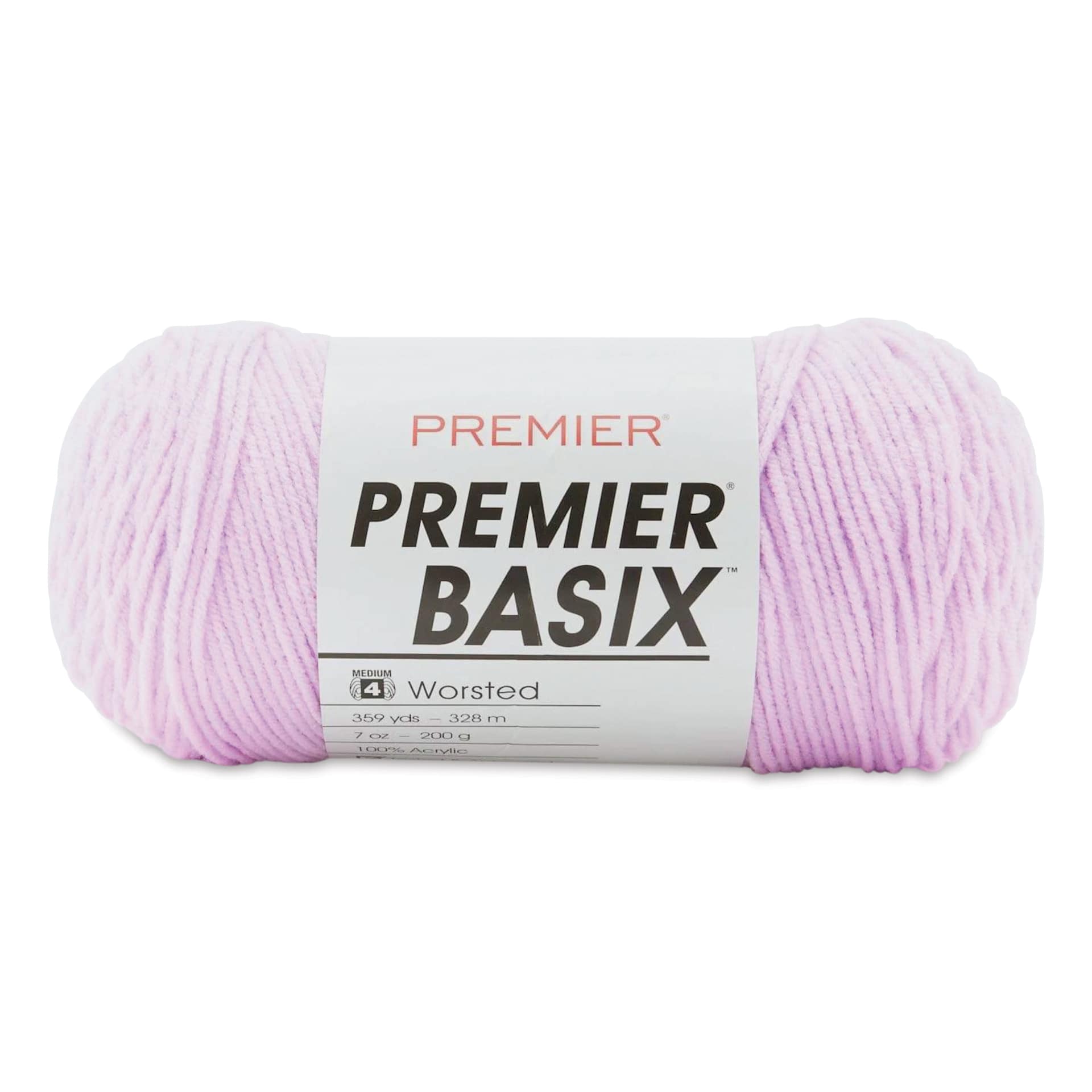 Premier Yarn Basix Worsted Yarn - Lilac