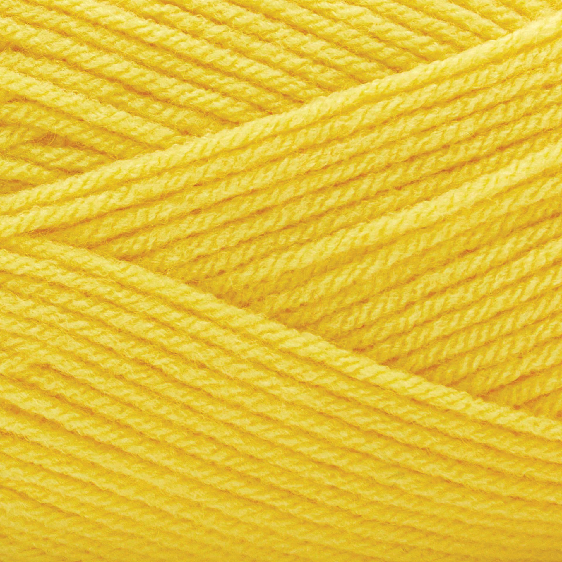 Premier Yarn Basix DK Yarn - Yellow, 306 yards close-up