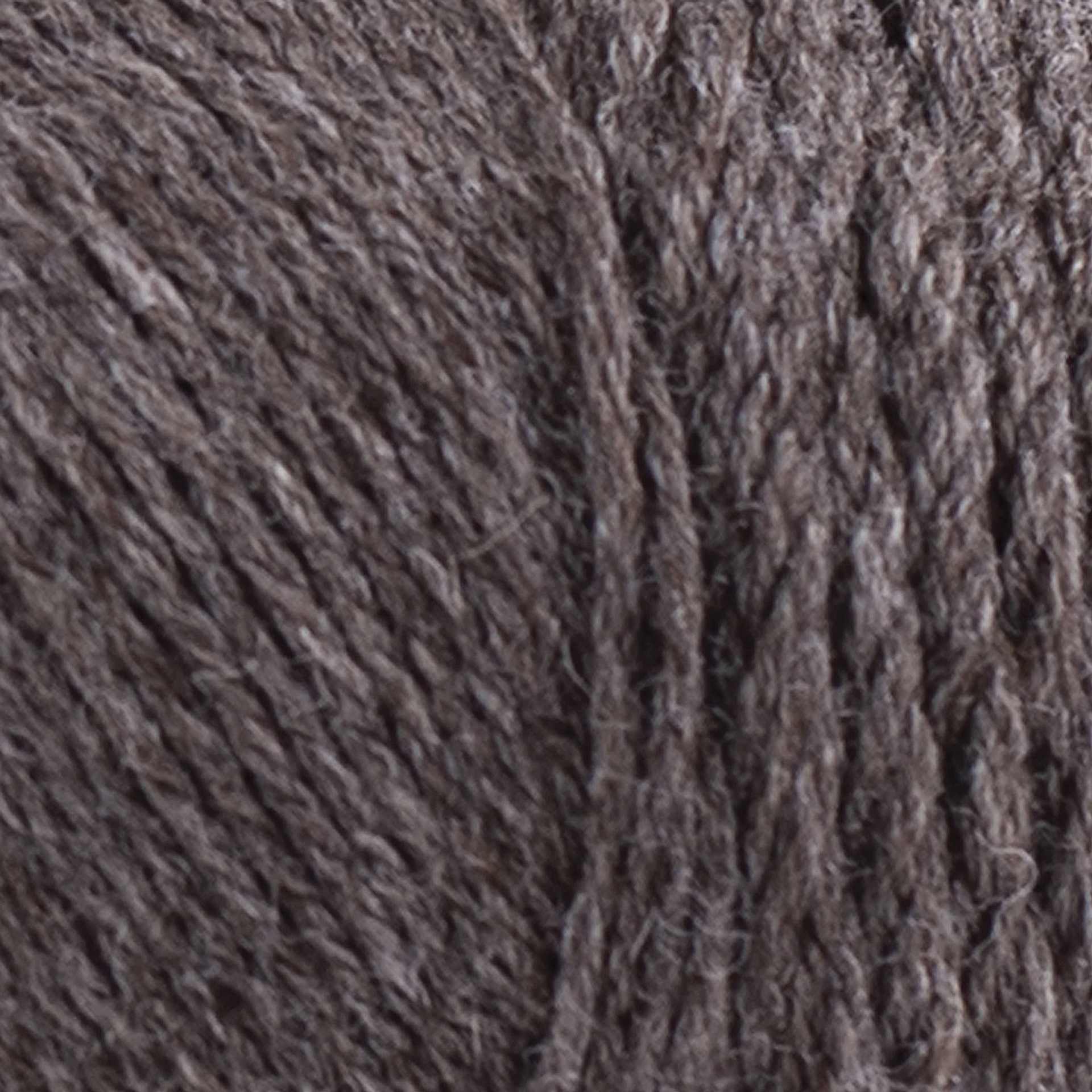 Lion Brand Fishermen's Wool Yarn - Brown Heather, 465 yds close-up