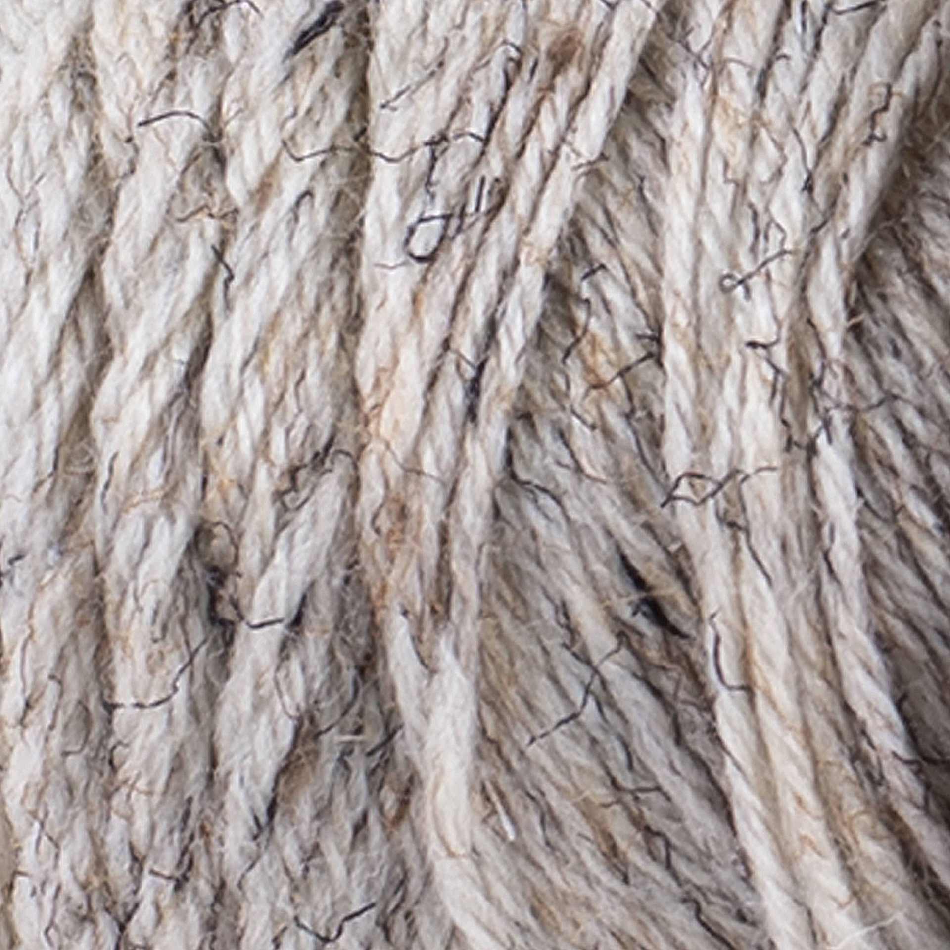 Lion Brand Fishermen's Wool Yarn - Birch Tweed, 348 yds, close-up
