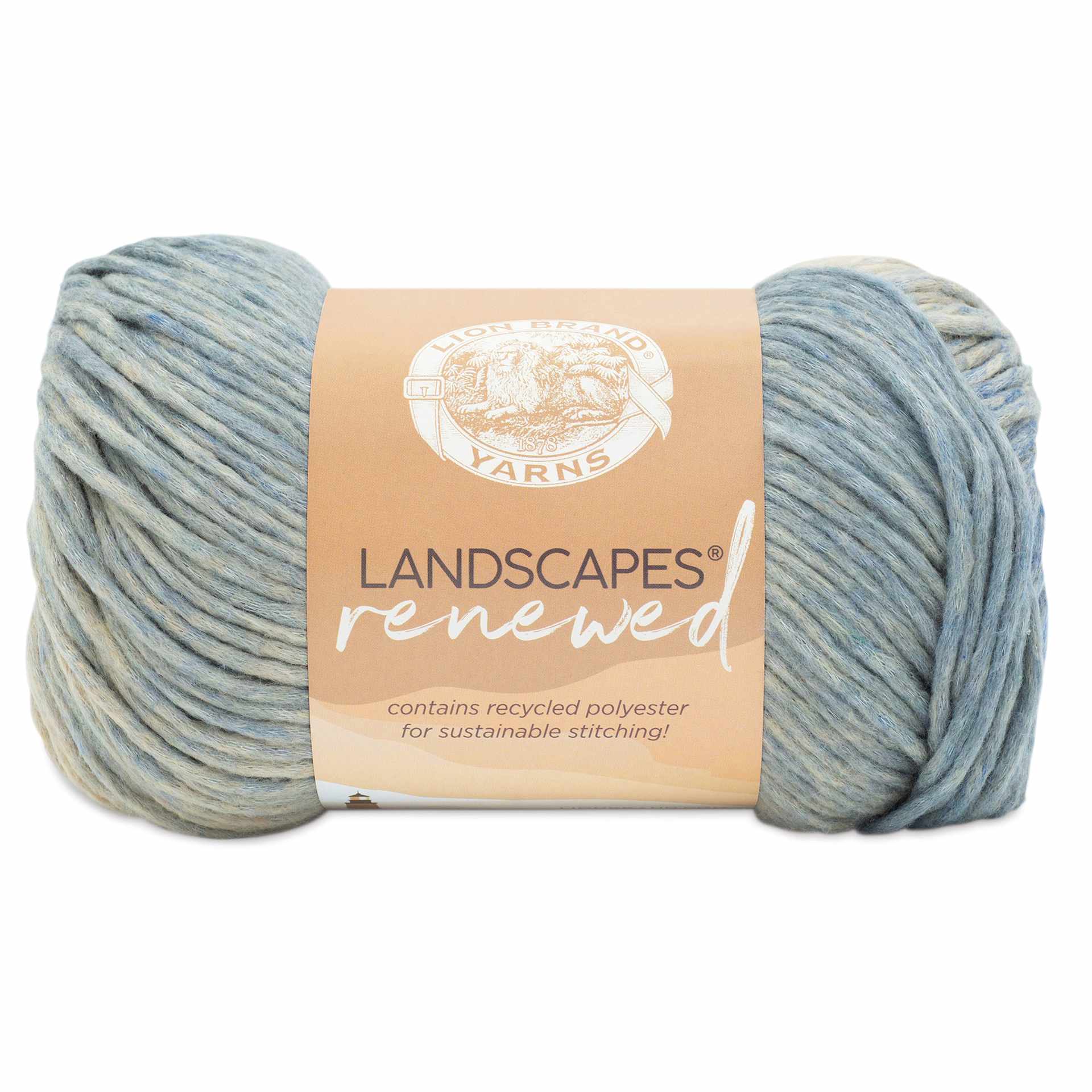 Lion Brand Landscapes Renewed Yarn - Southwind
